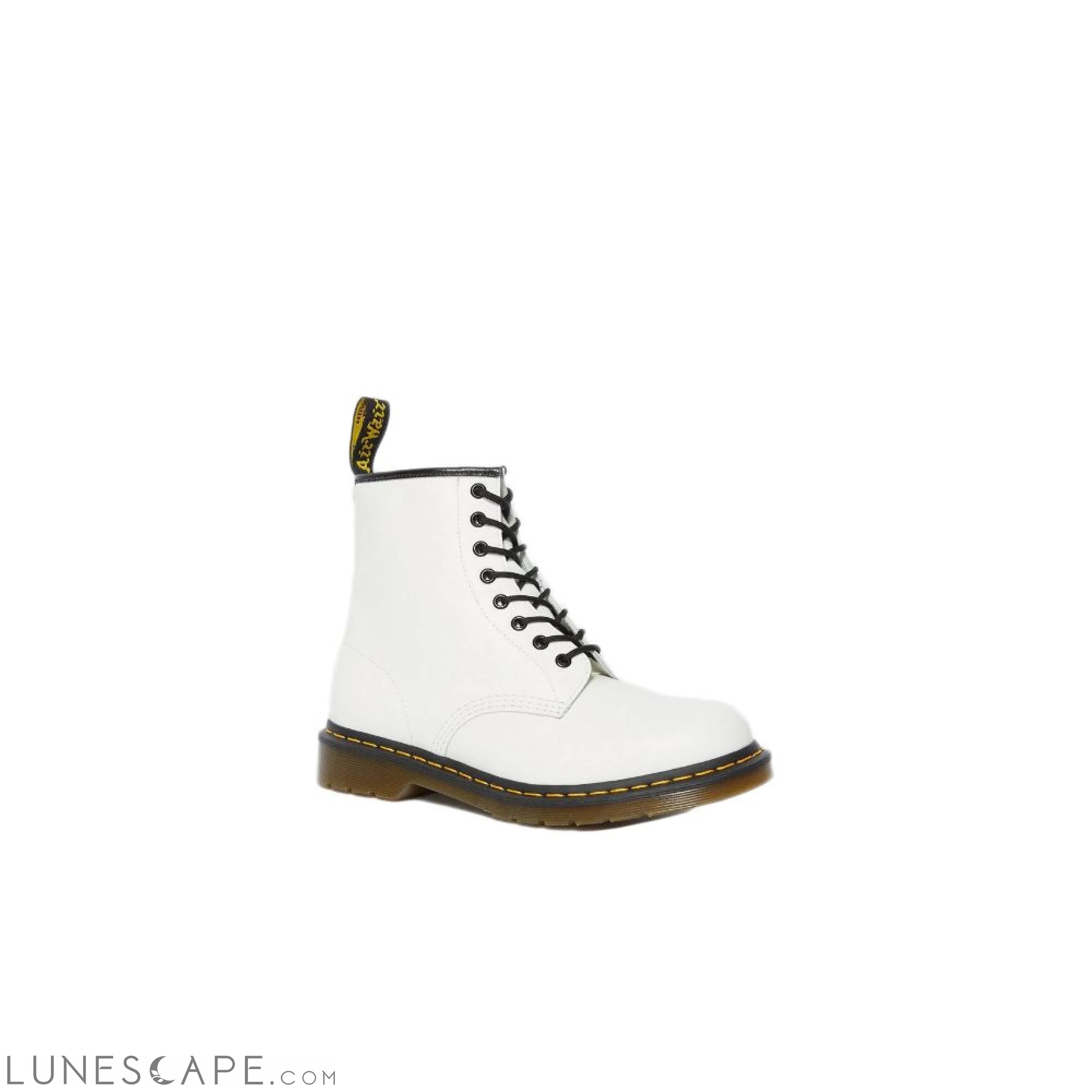 Dr. Martens White Leather Boot