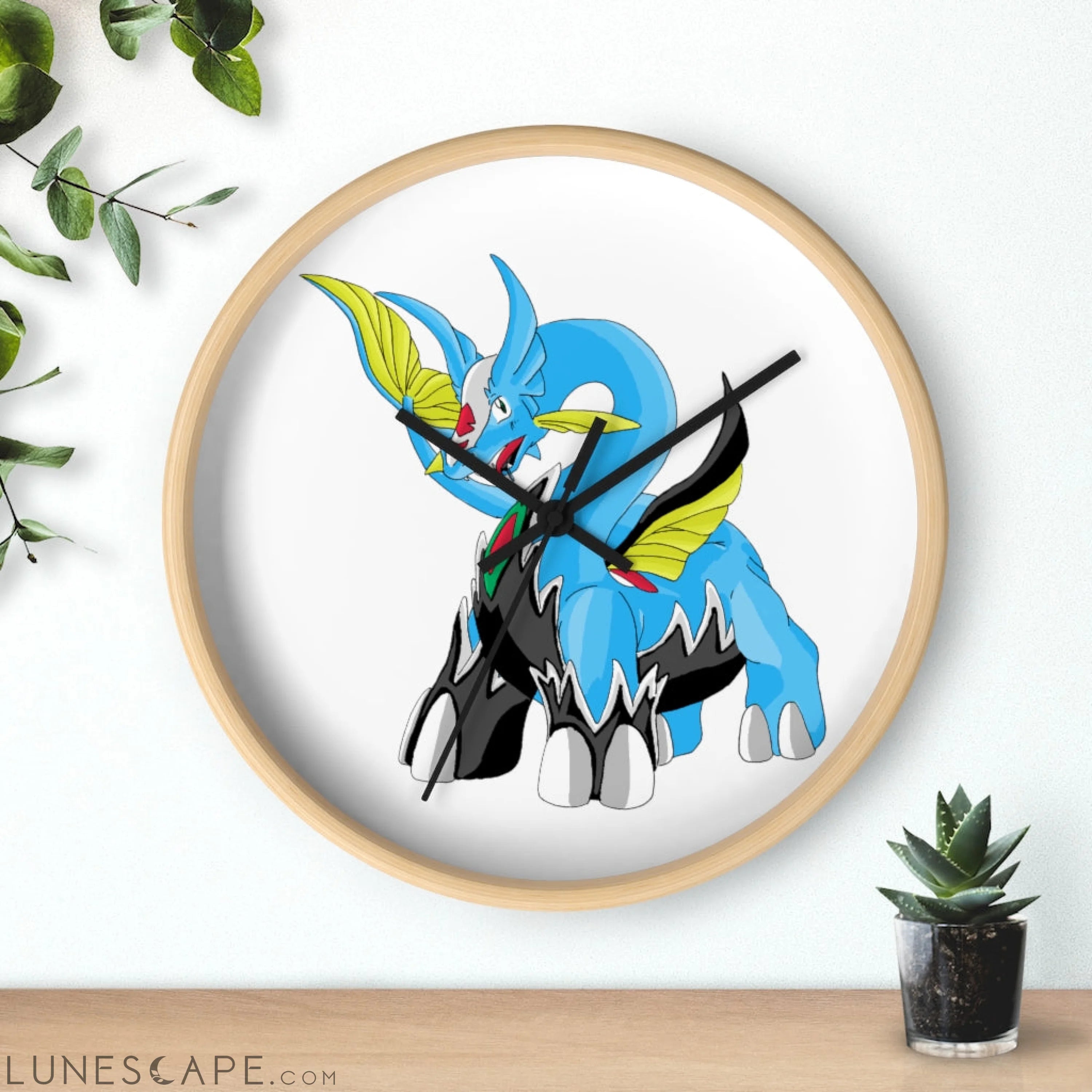 Dragigas Wall clock LUNESCAPE