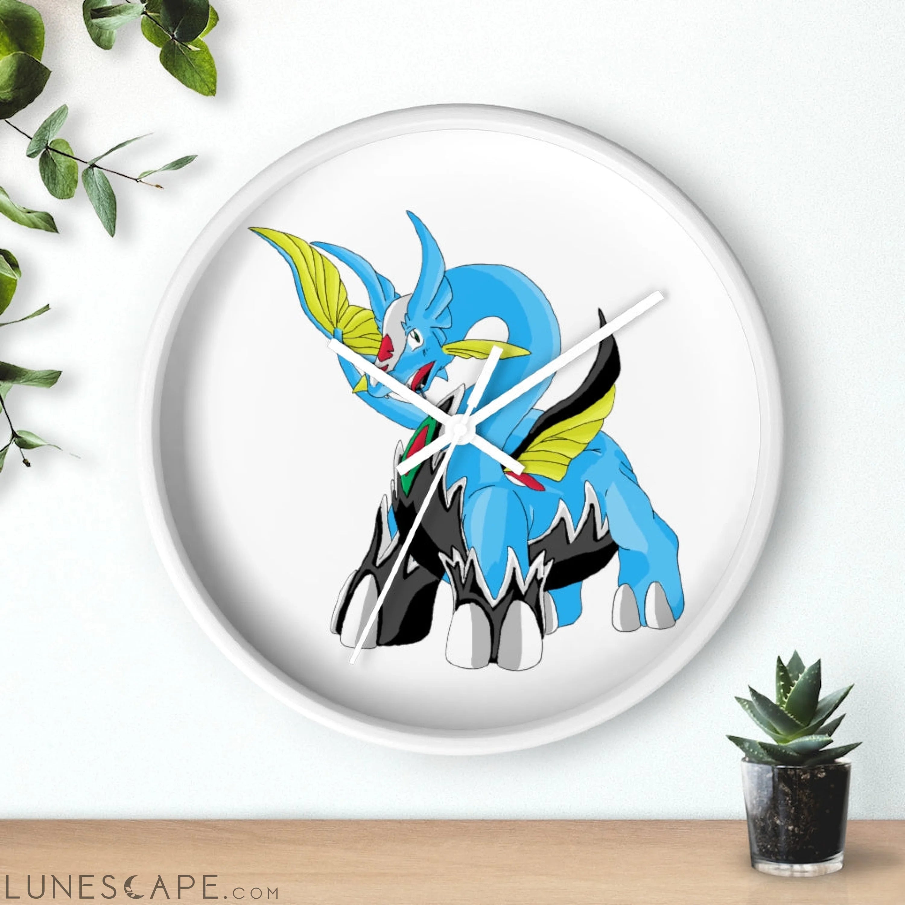 Dragigas Wall clock LUNESCAPE