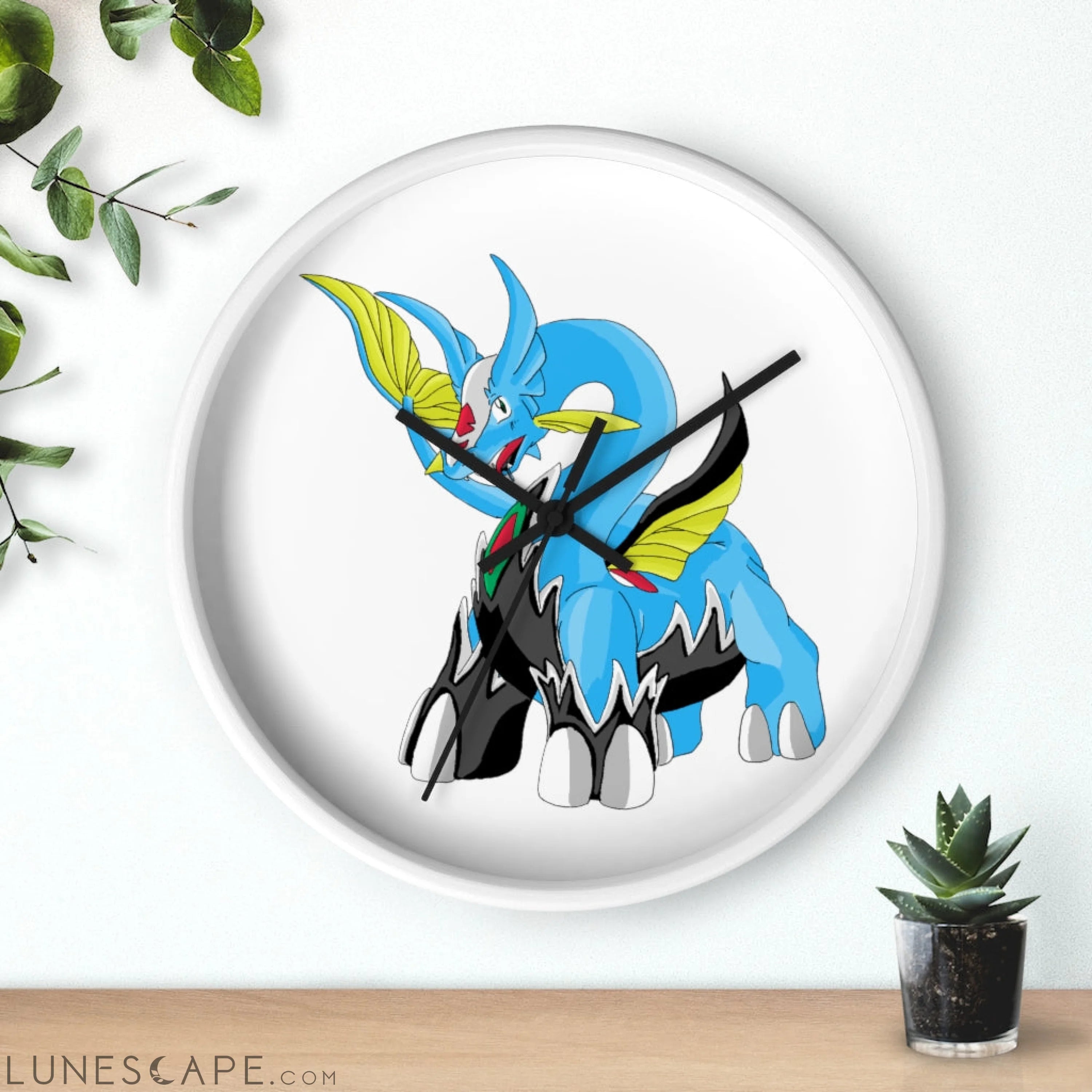 Dragigas Wall clock LUNESCAPE
