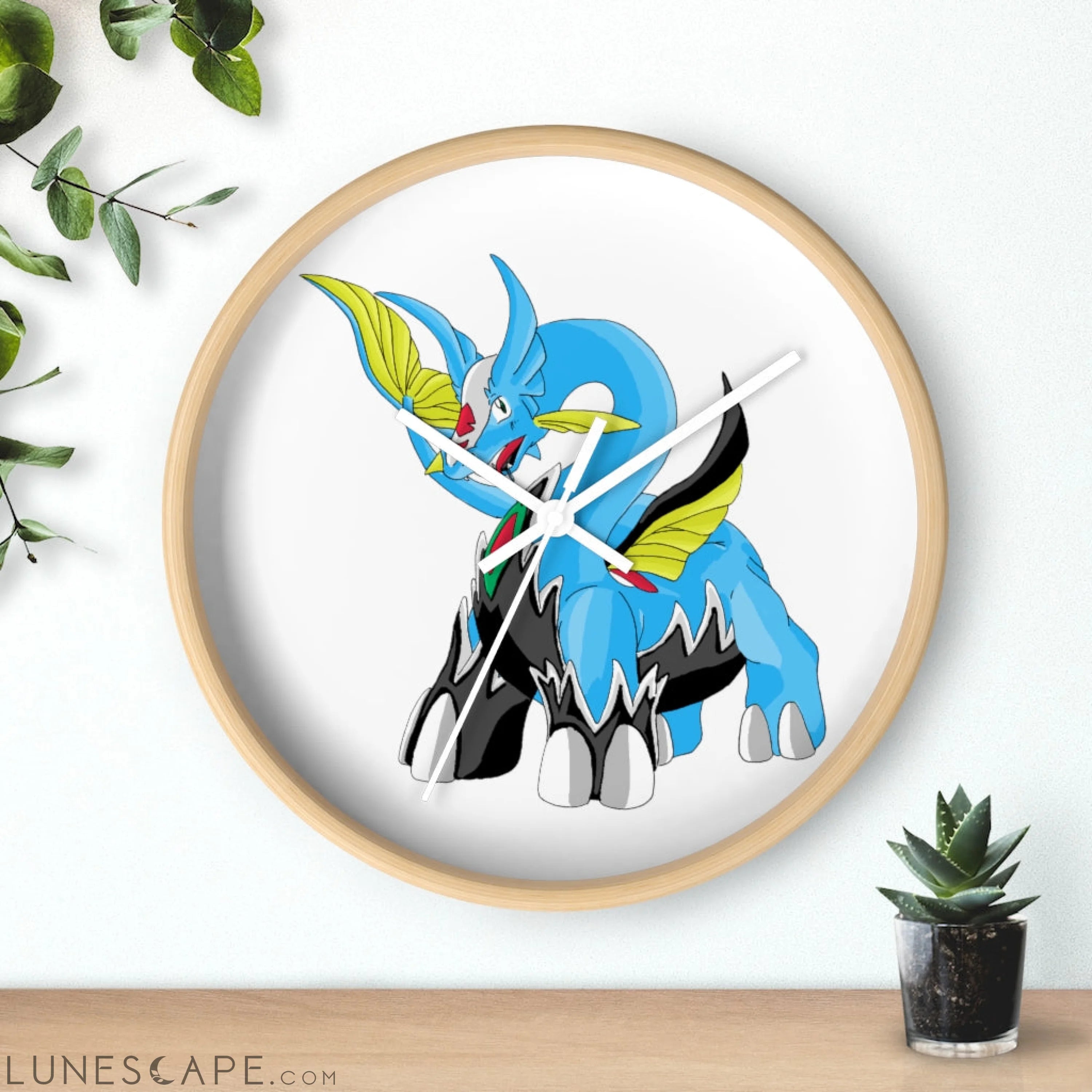 Dragigas Wall clock LUNESCAPE