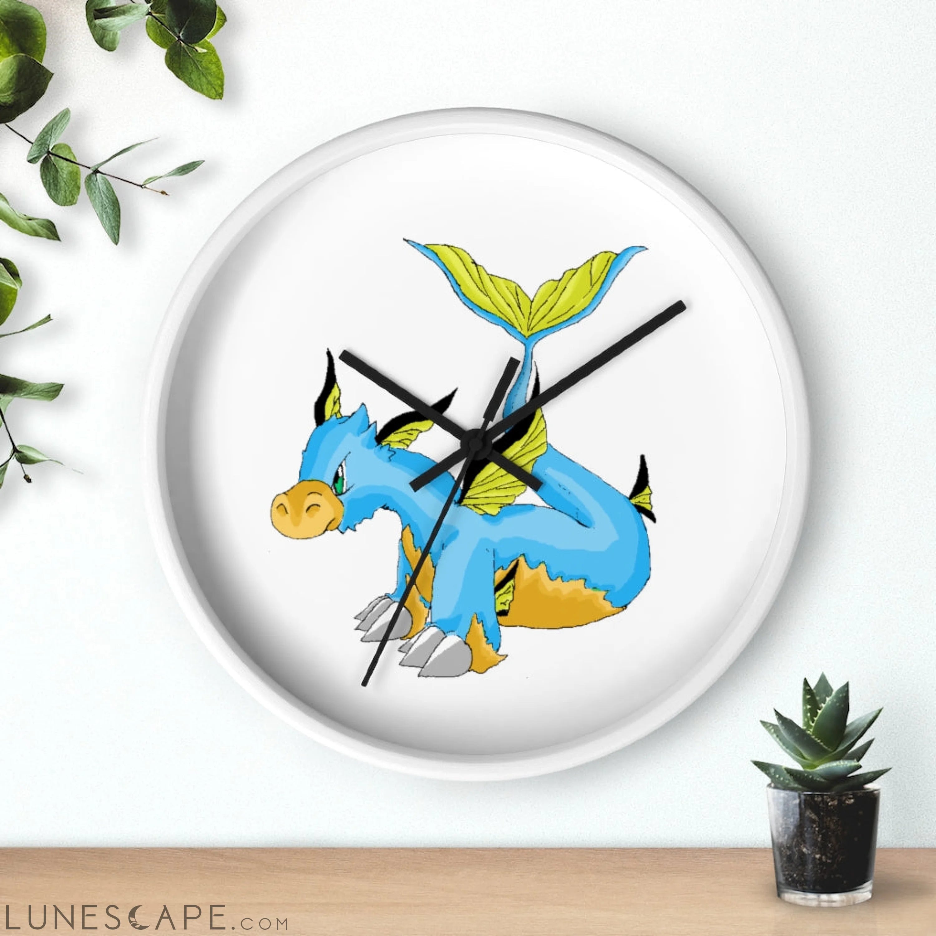 Drago Wall clock LUNESCAPE