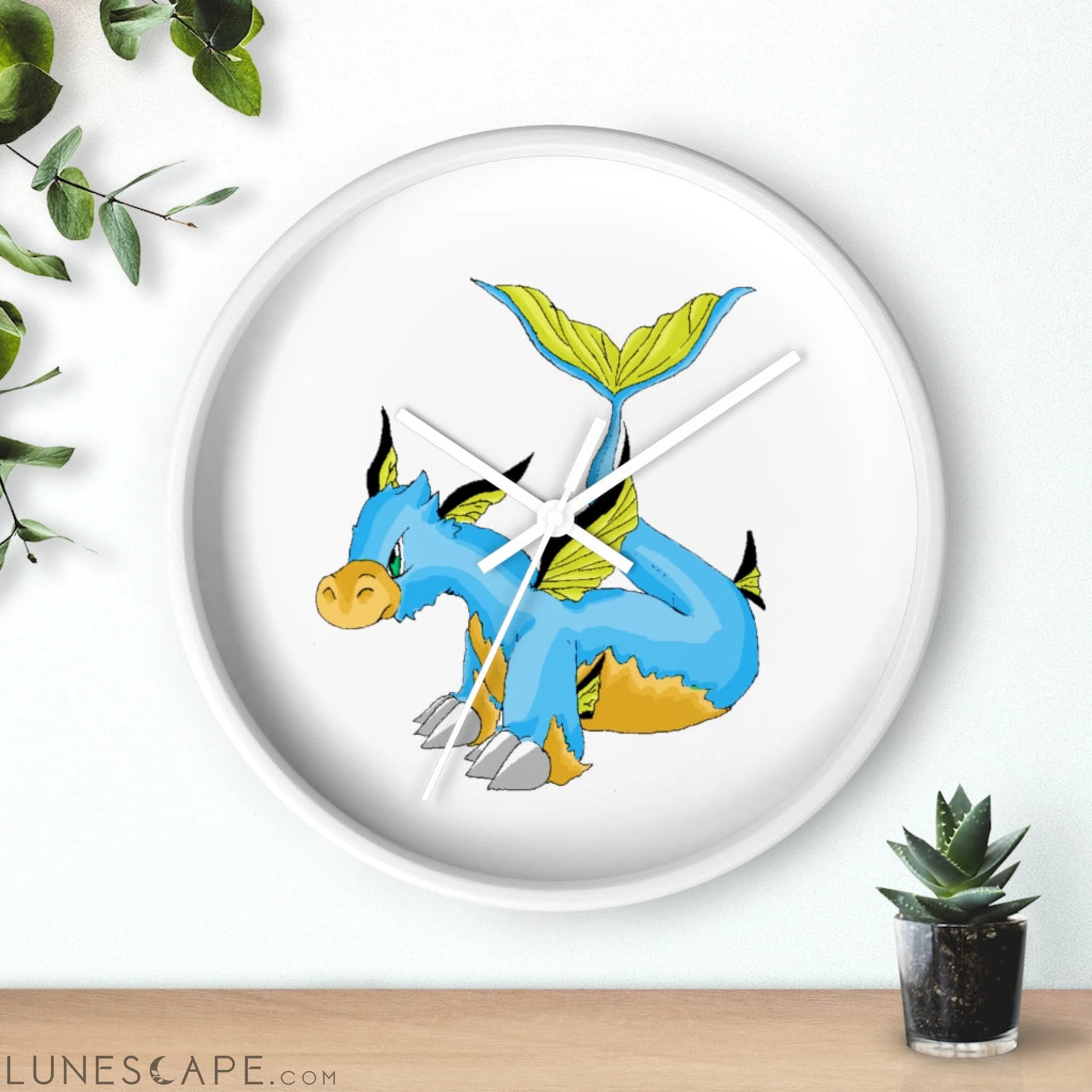 Drago Wall clock LUNESCAPE