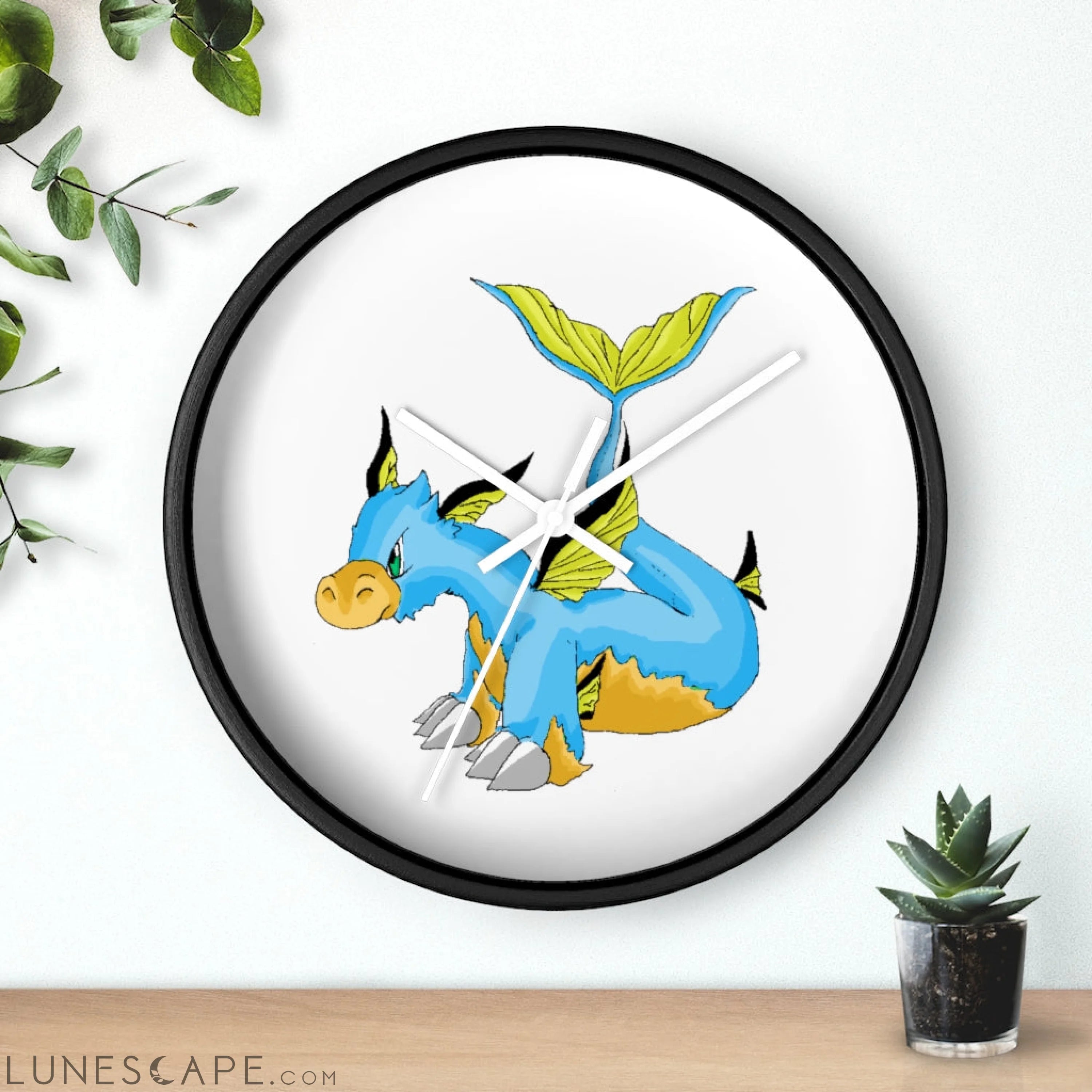 Drago Wall clock LUNESCAPE