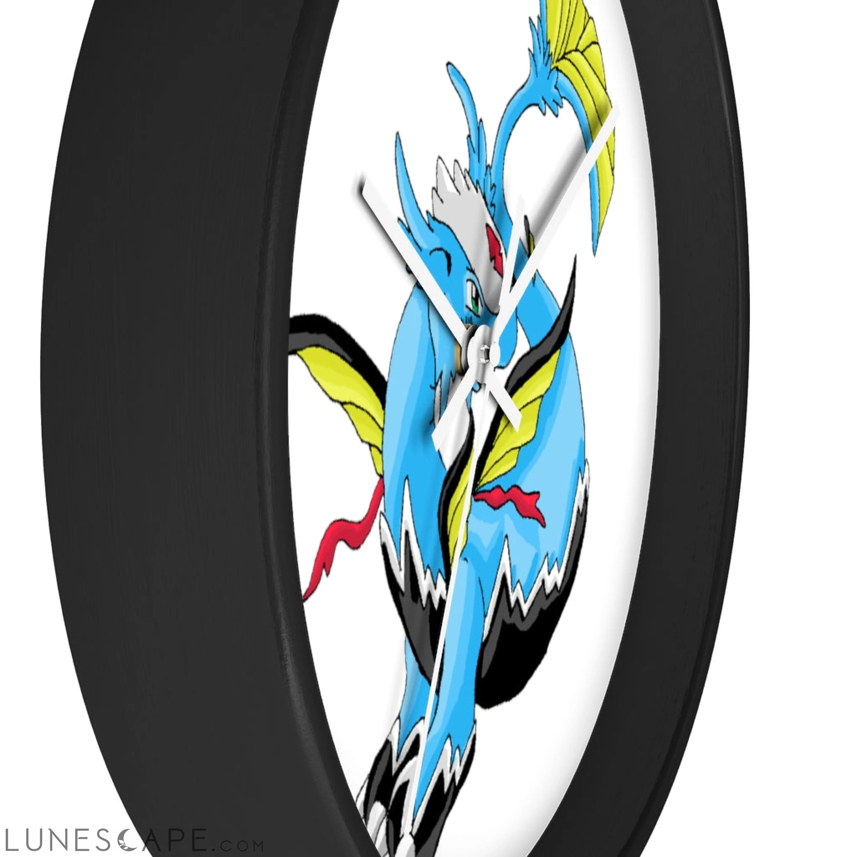 Dragonir Wall clock LUNESCAPE