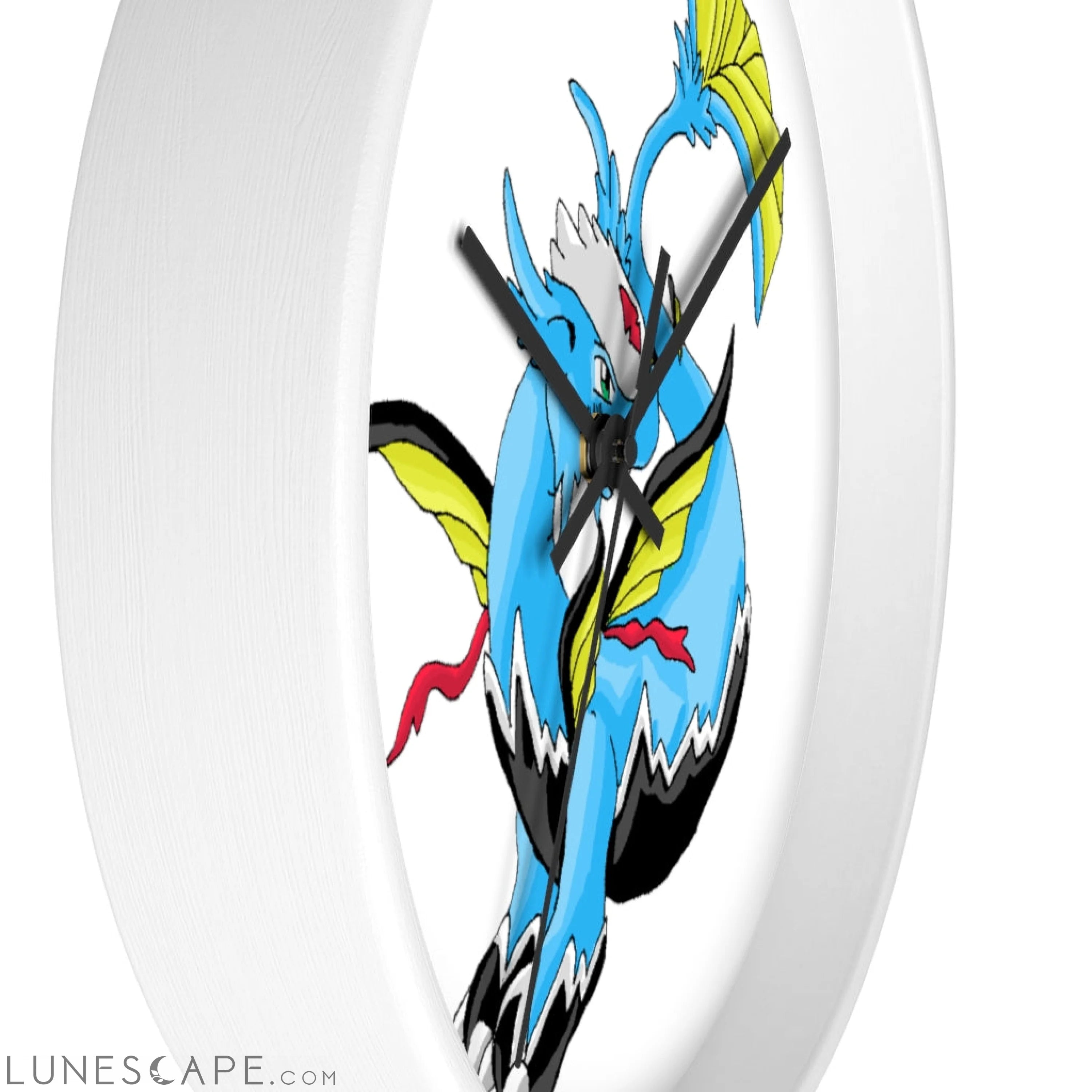 Dragonir Wall clock LUNESCAPE