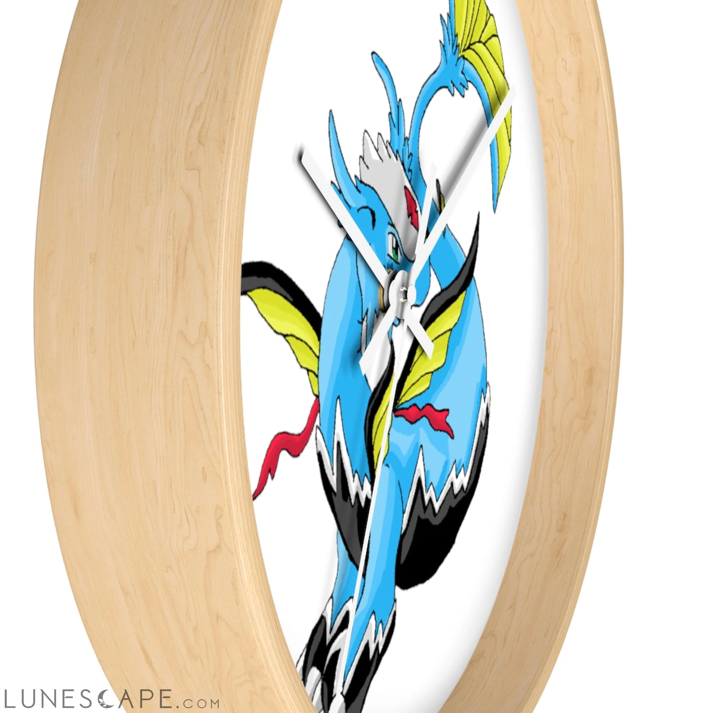 Dragonir Wall clock LUNESCAPE