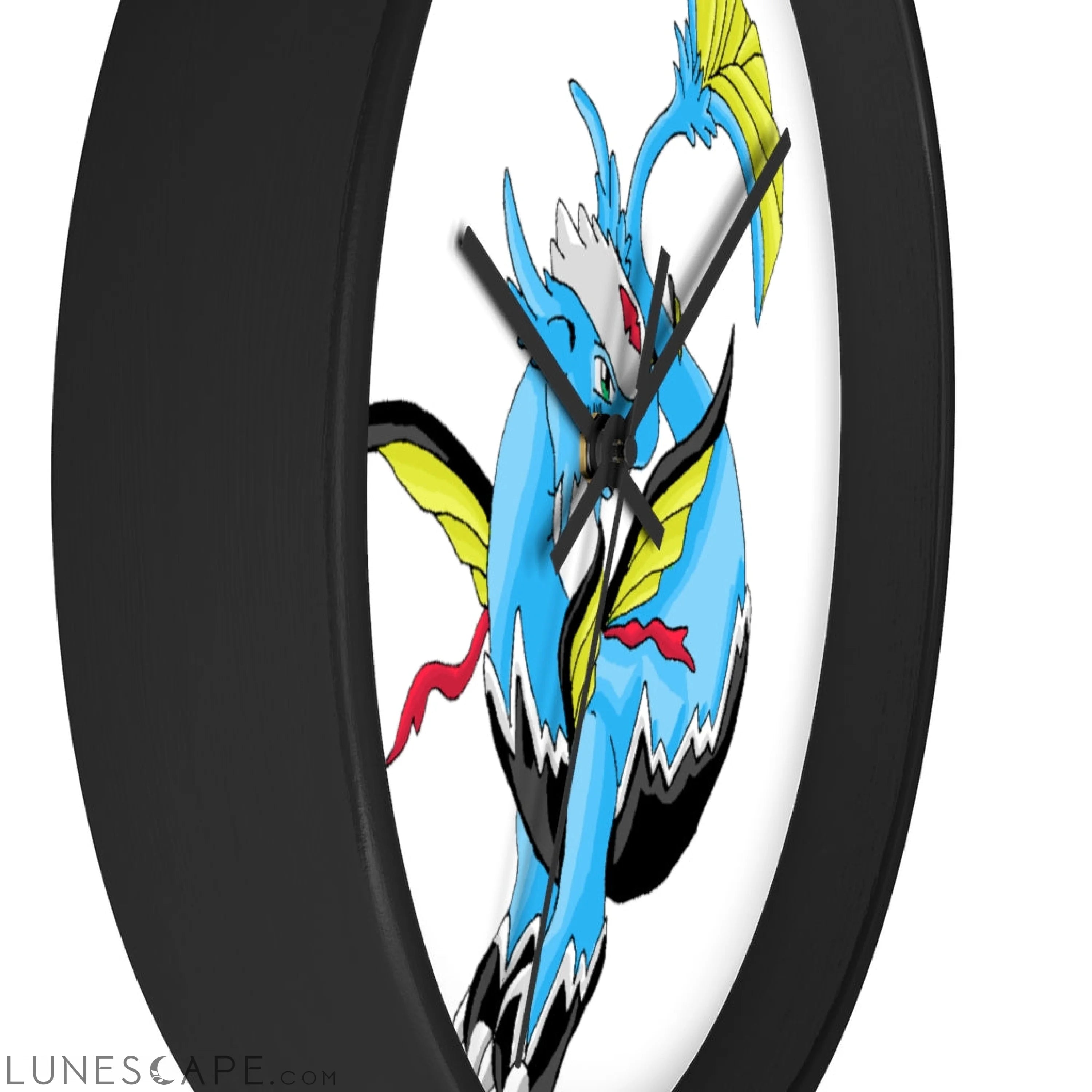 Dragonir Wall clock LUNESCAPE