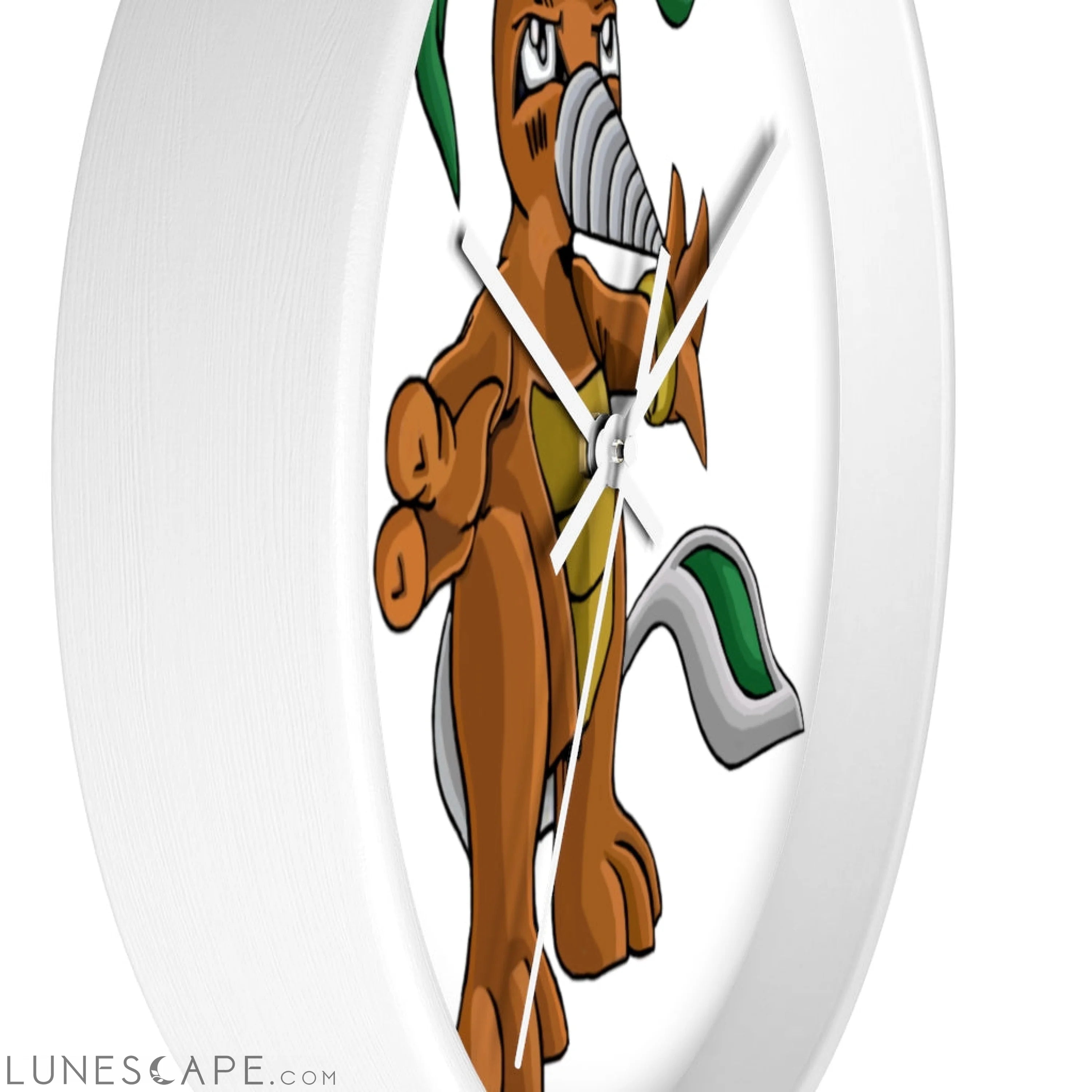 Drillbug Wall clock LUNESCAPE