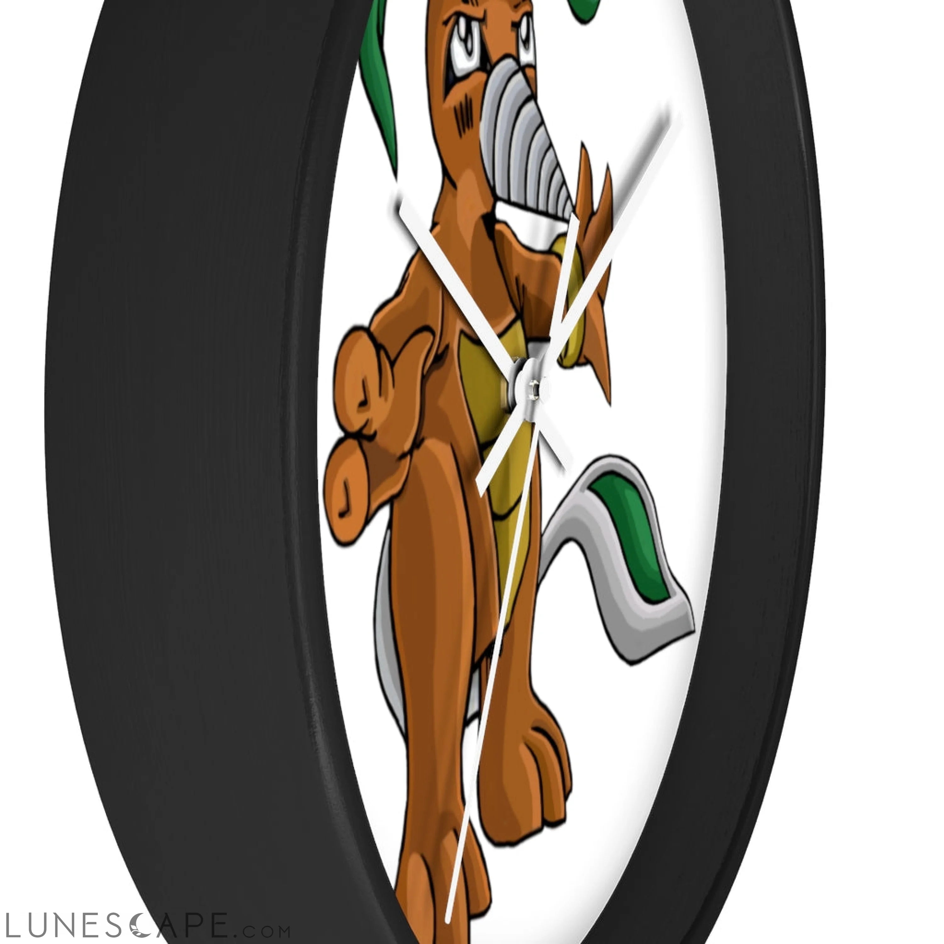 Drillbug Wall clock LUNESCAPE