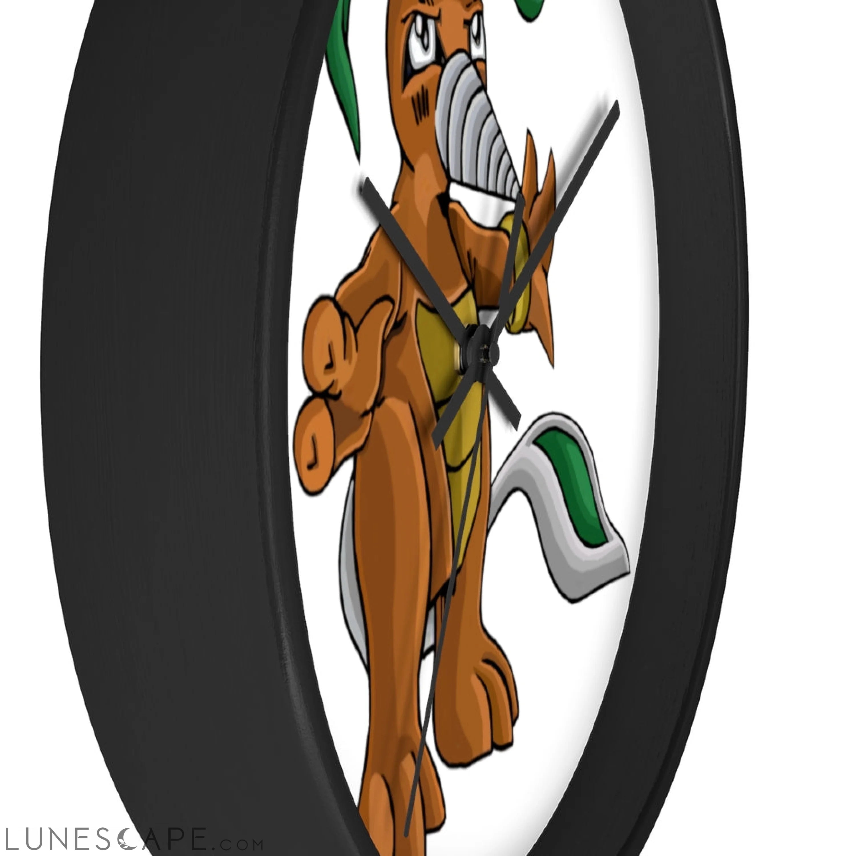 Drillbug Wall clock LUNESCAPE