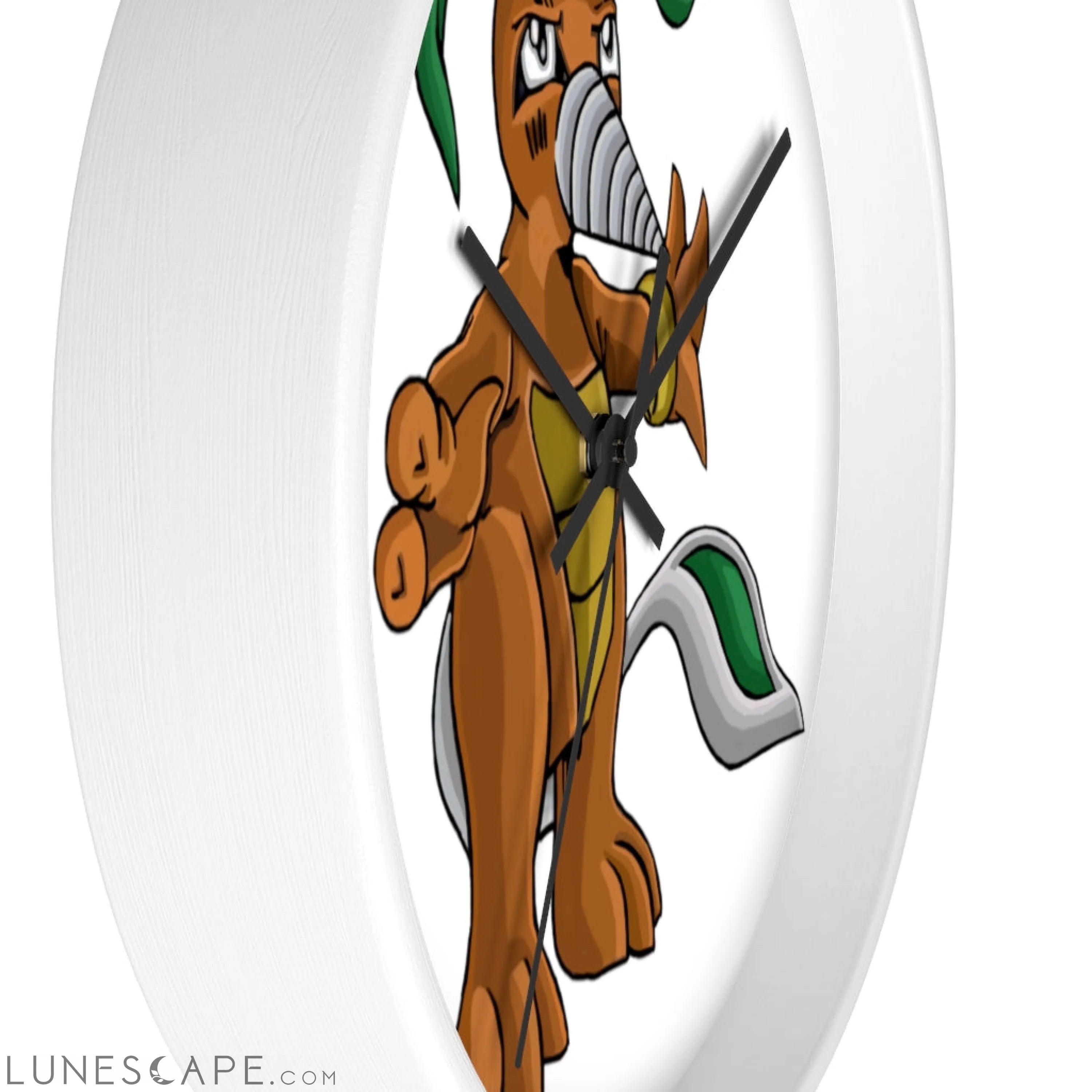 Drillbug Wall clock LUNESCAPE