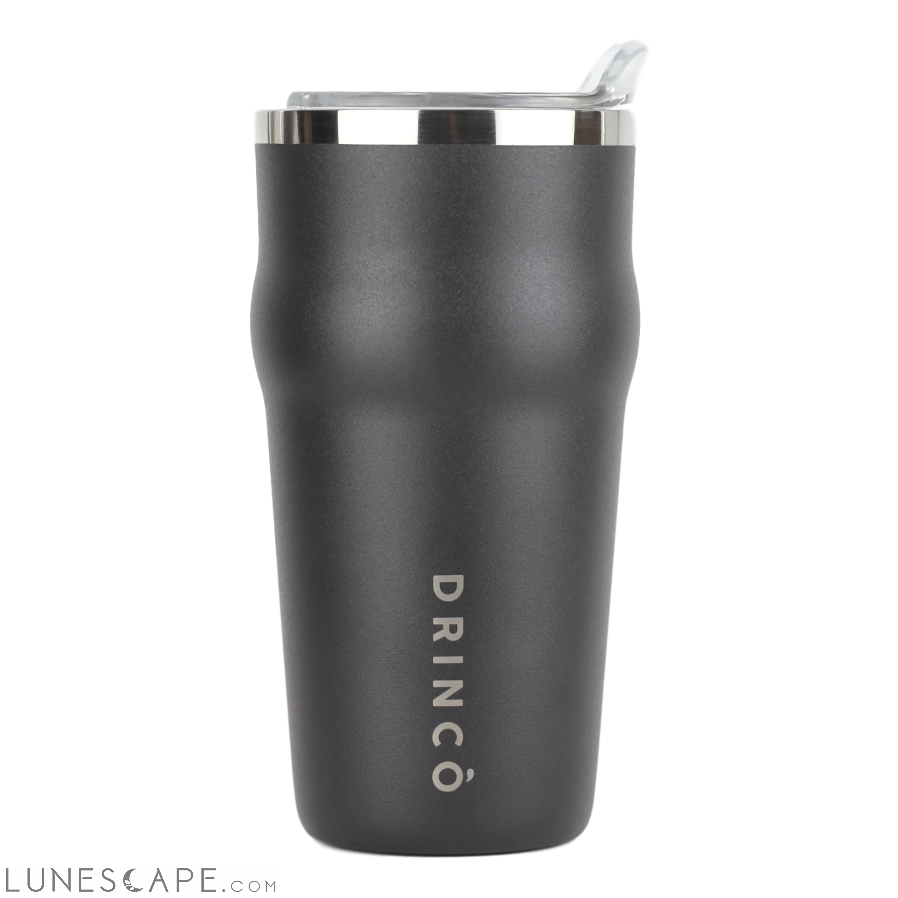 DRINCO 20oz Insulated Tumbler Beer Mug-Bottle Opener THOR-(Jet Black) LUNESCAPE