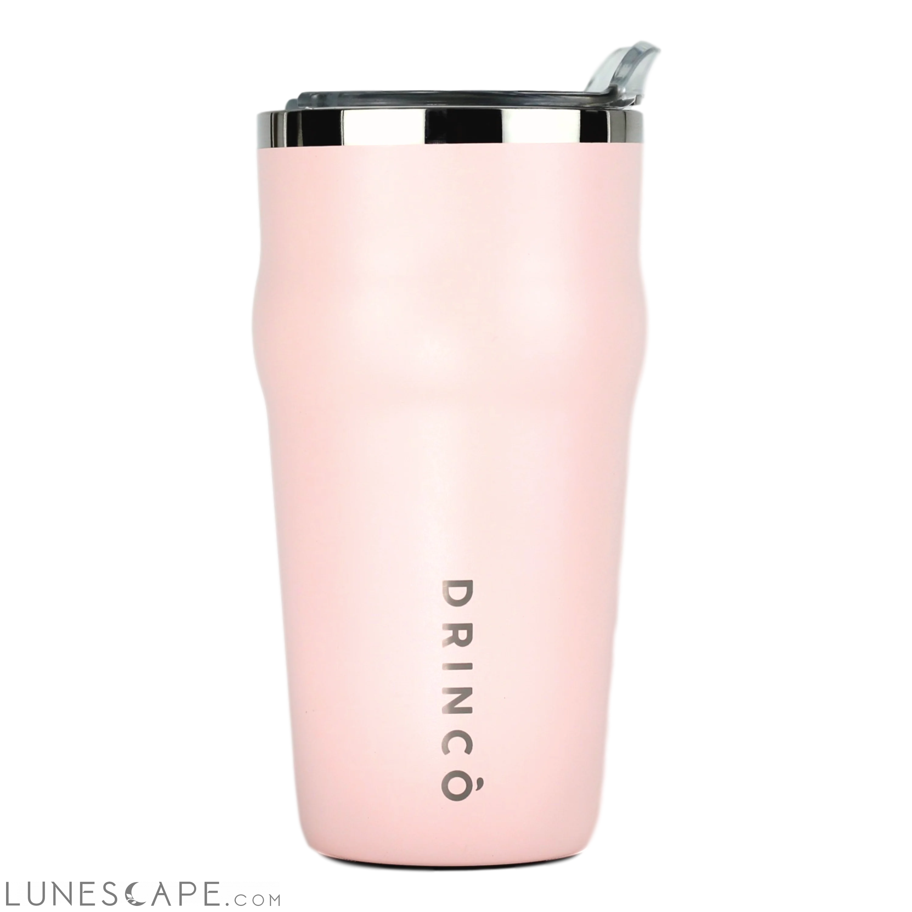 DRINCO 20oz Insulated Tumbler Beer Mug-Bottle Opener THOR-(Pale Pink) LUNESCAPE
