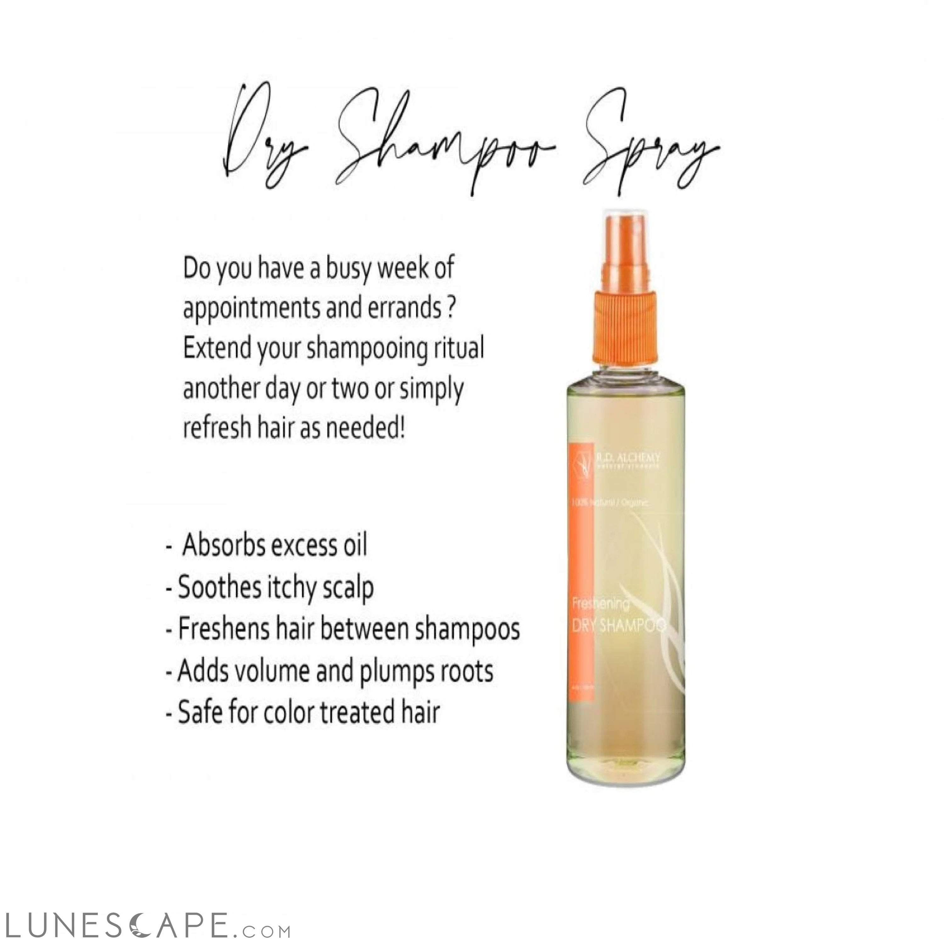 Dry Shampoo Spray LUNESCAPE