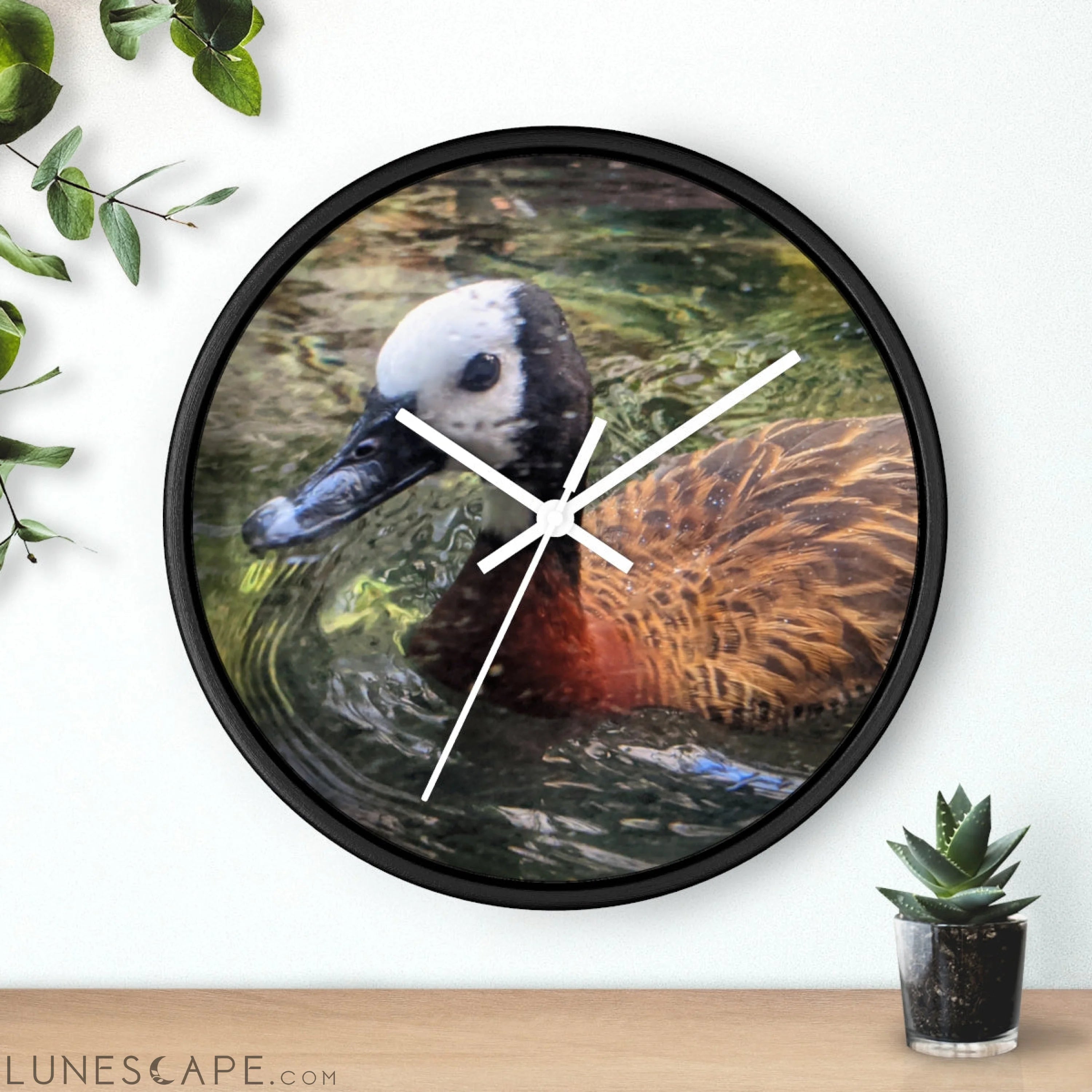Duck Wall clock LUNESCAPE