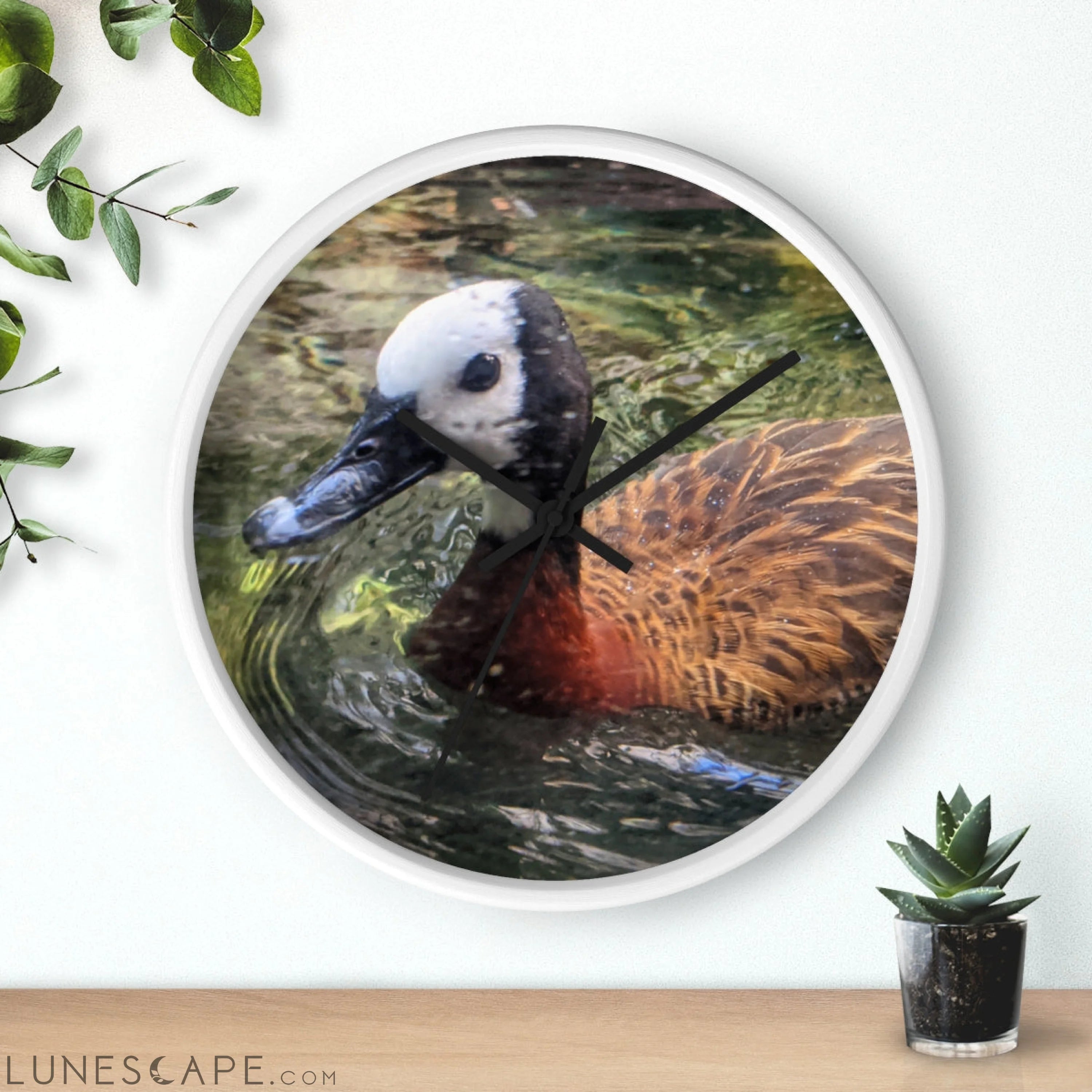 Duck Wall clock LUNESCAPE