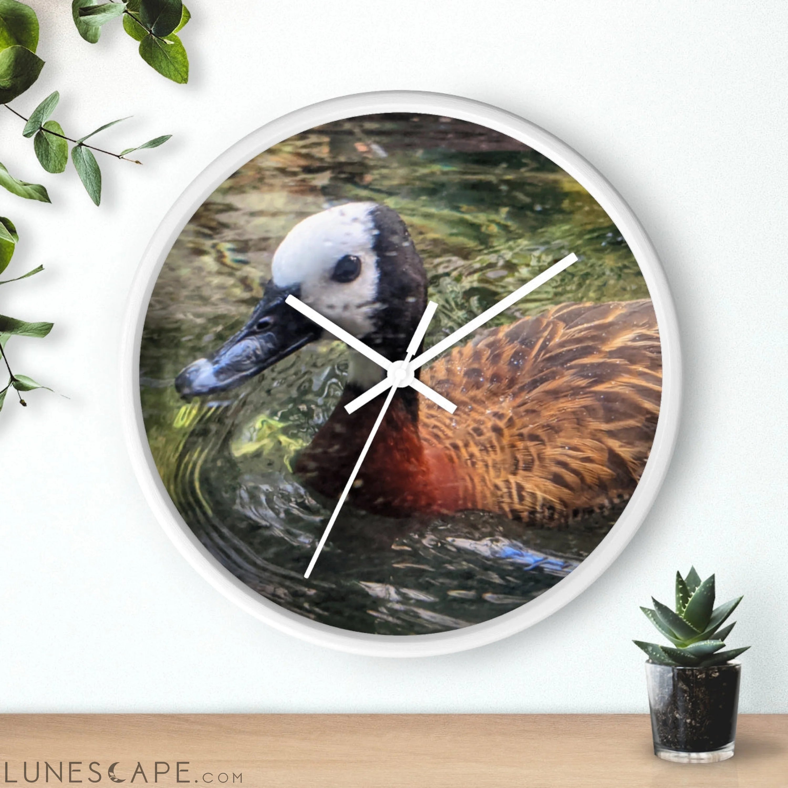 Duck Wall clock LUNESCAPE