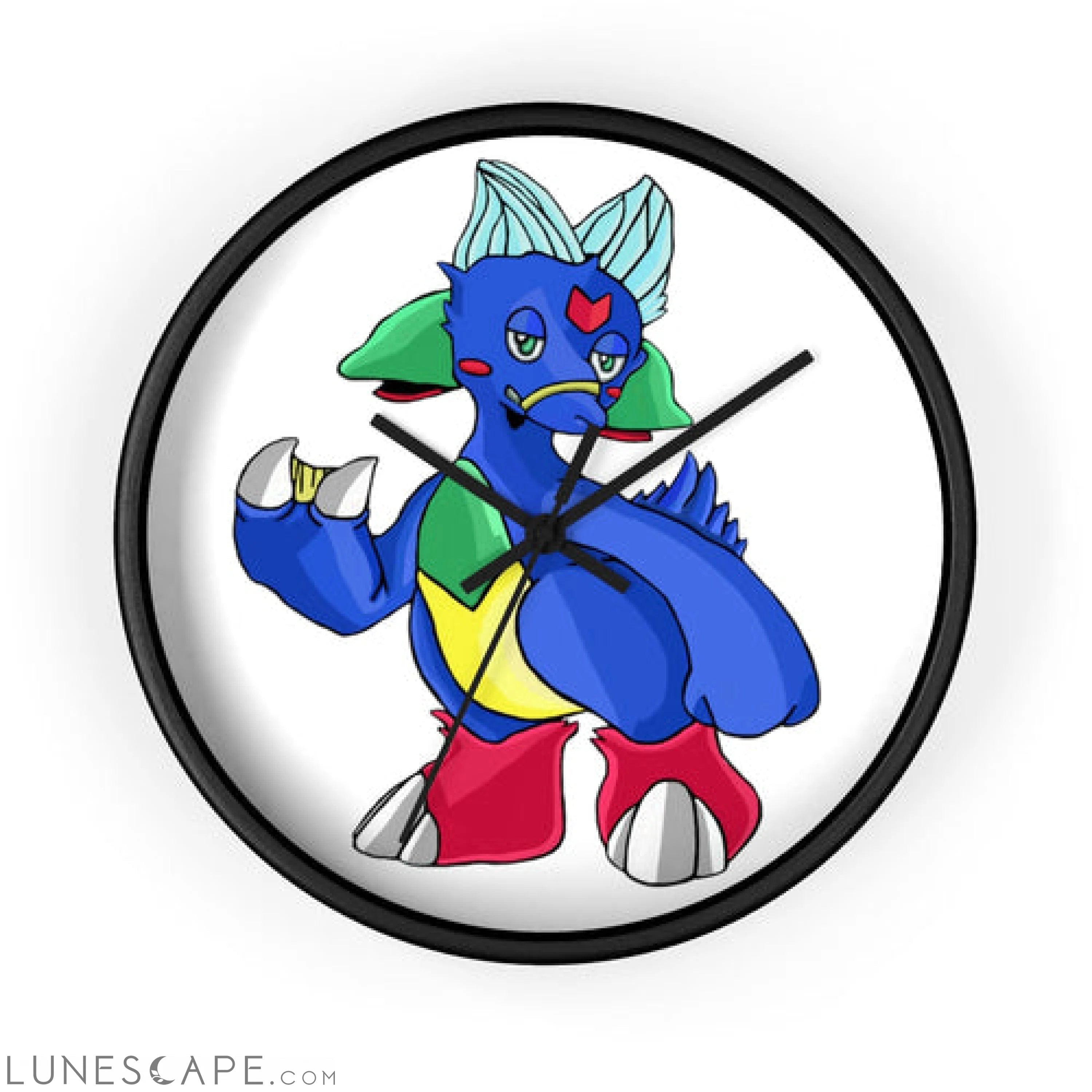 Duldi Wall clock LUNESCAPE