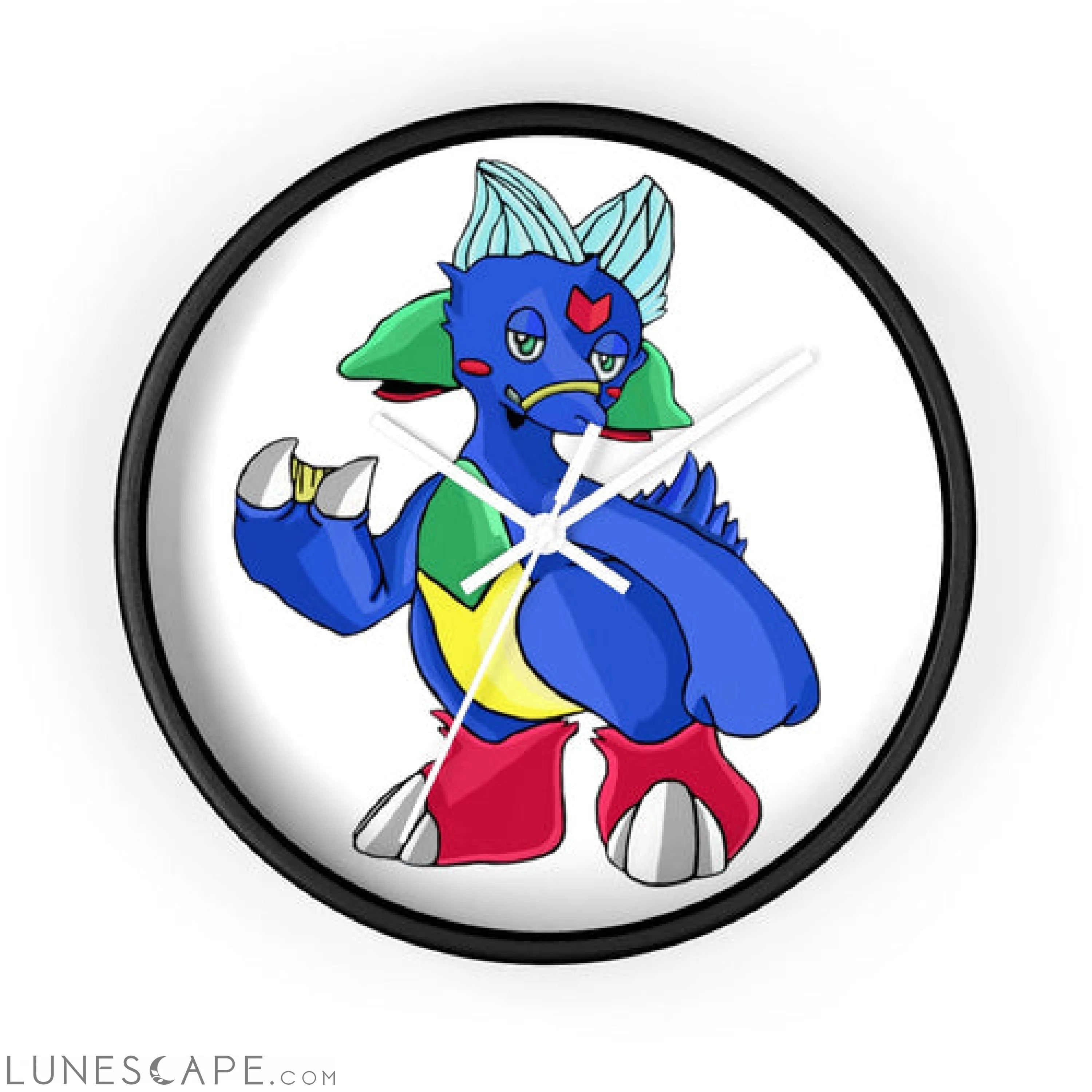 Duldi Wall clock LUNESCAPE