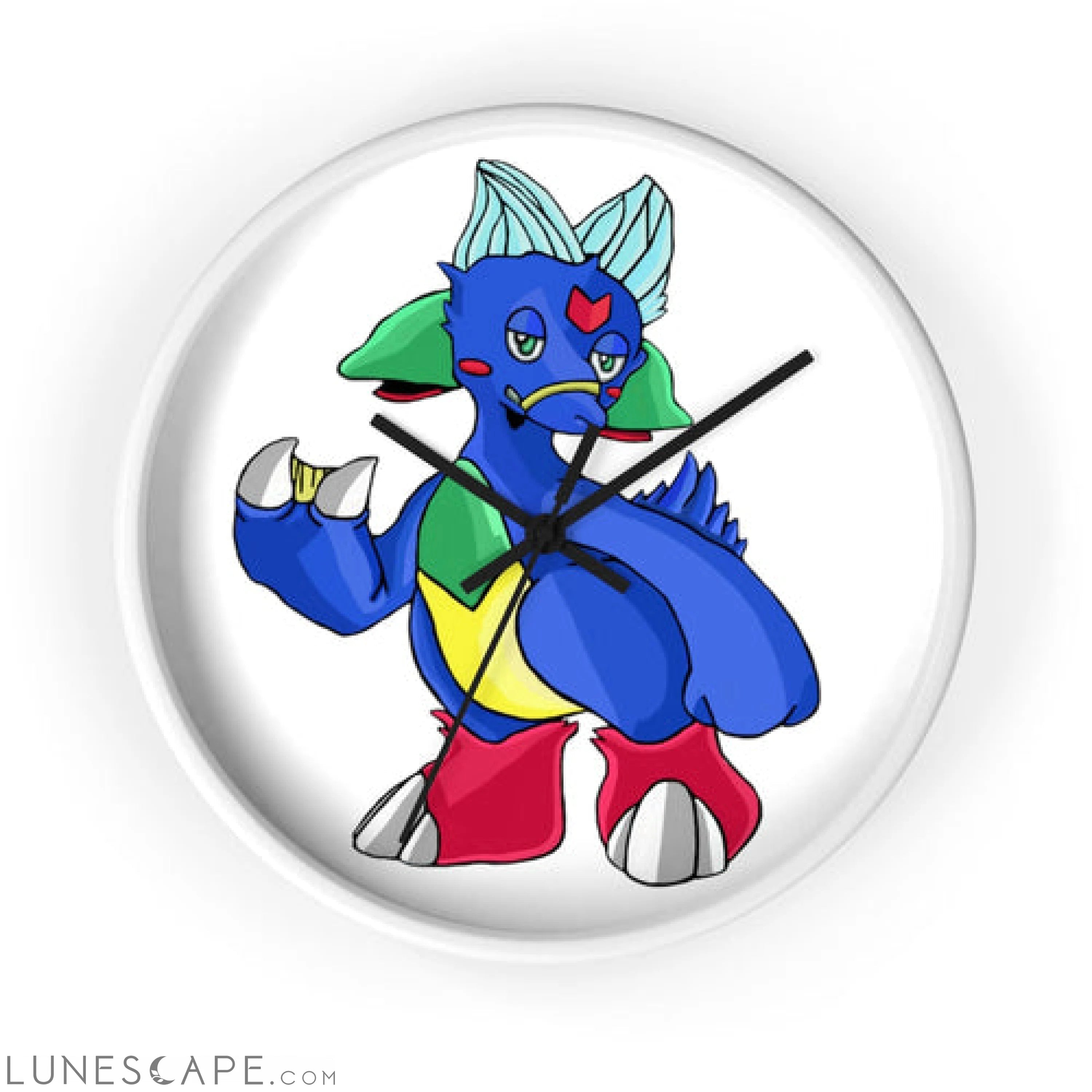 Duldi Wall clock LUNESCAPE