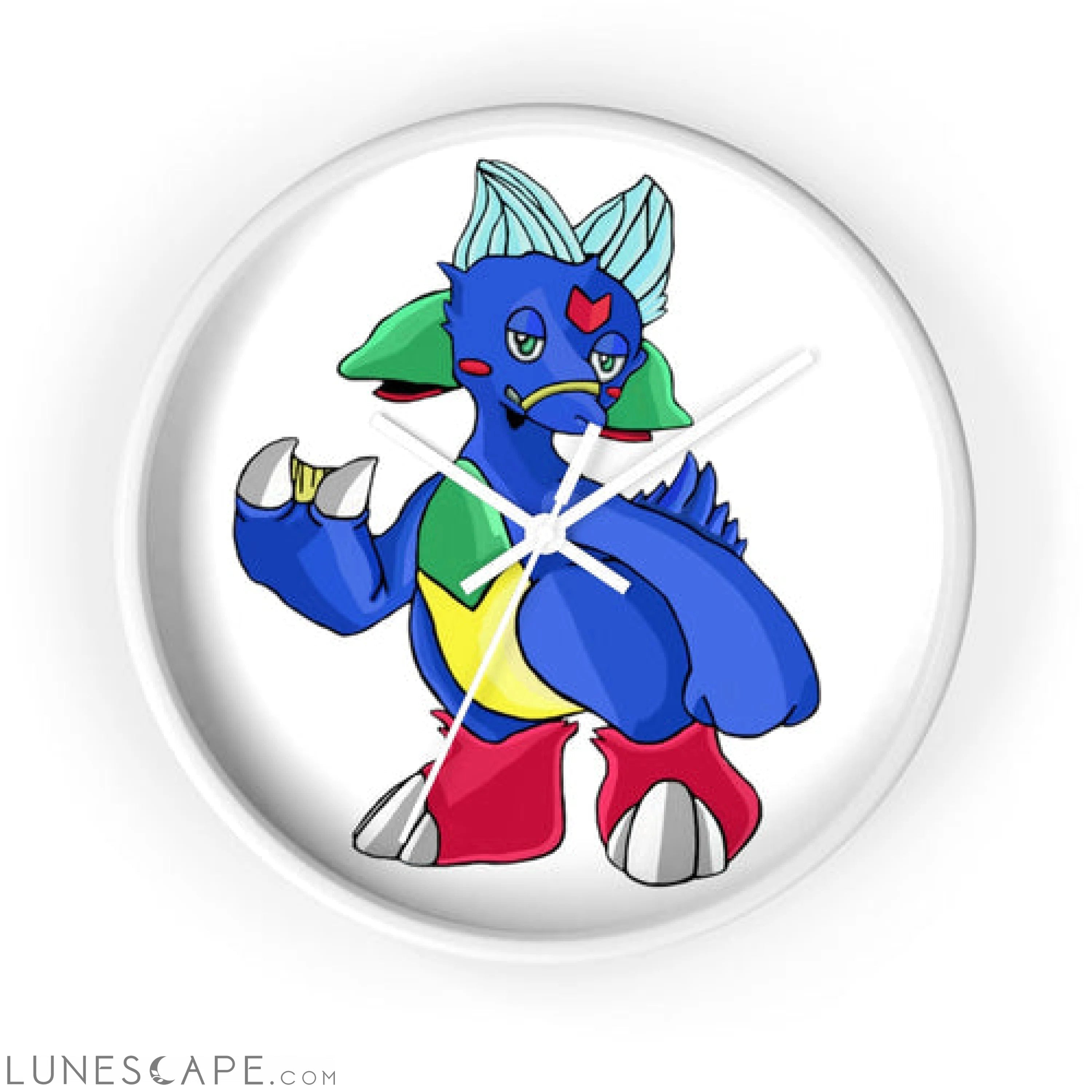 Duldi Wall clock LUNESCAPE