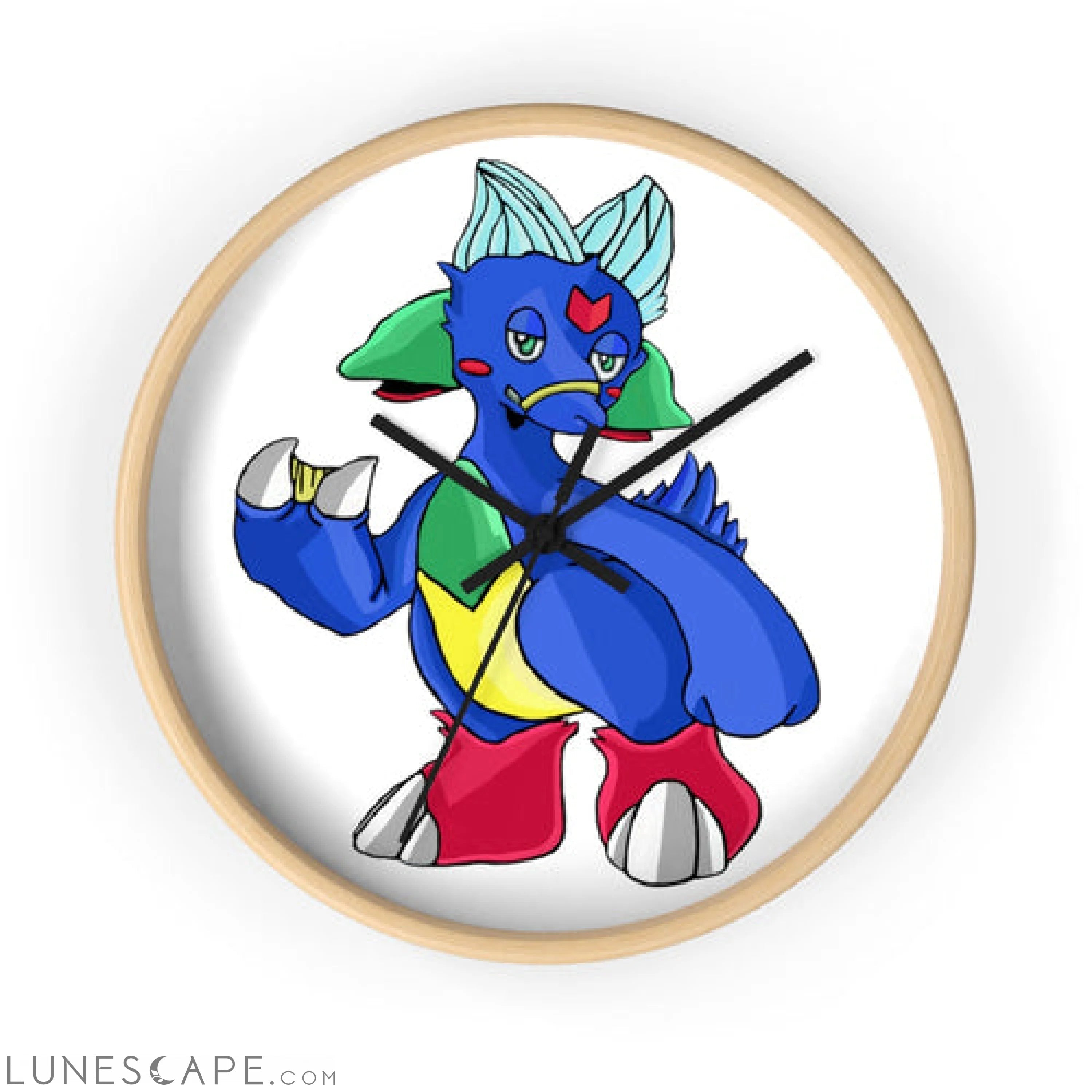 Duldi Wall clock LUNESCAPE