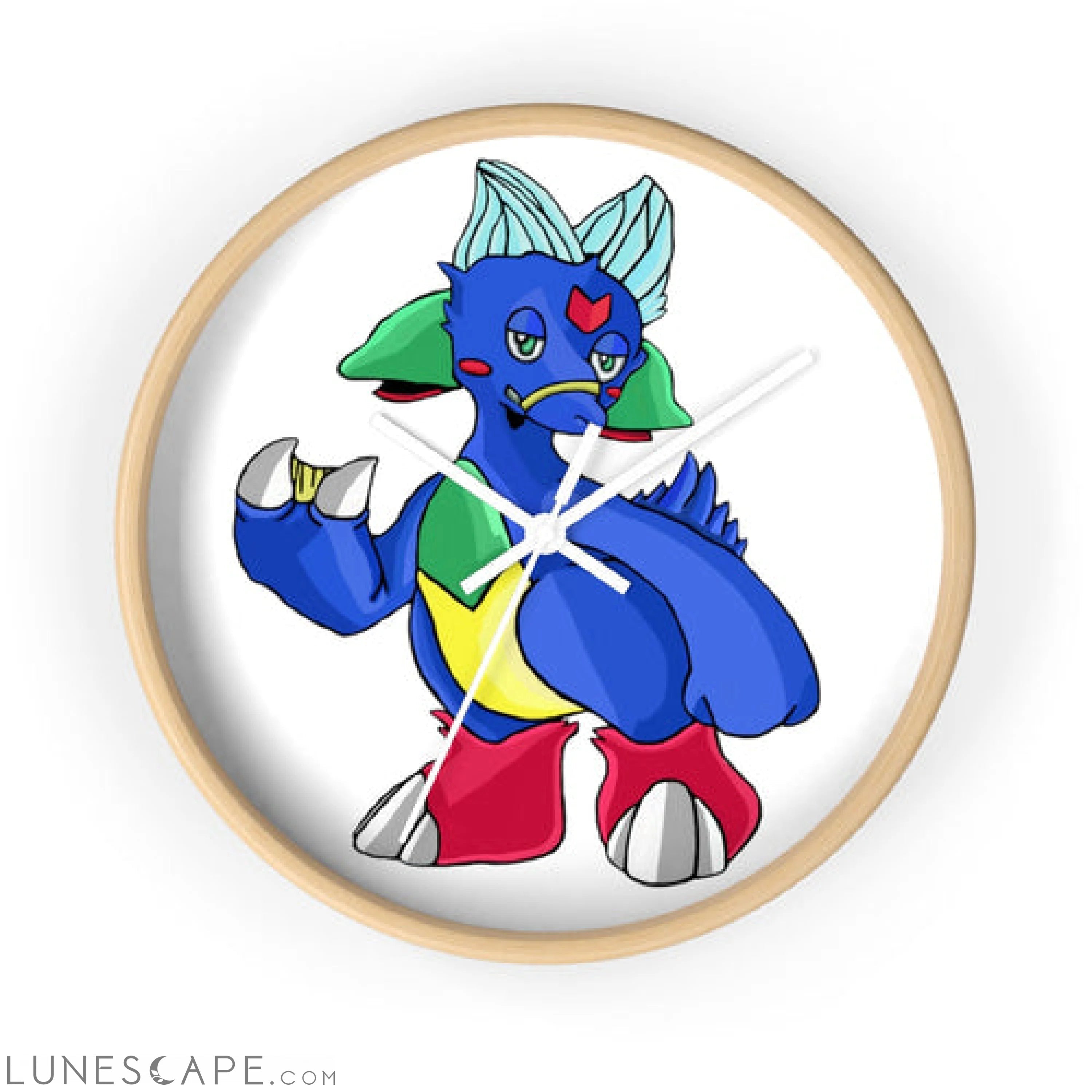 Duldi Wall clock LUNESCAPE