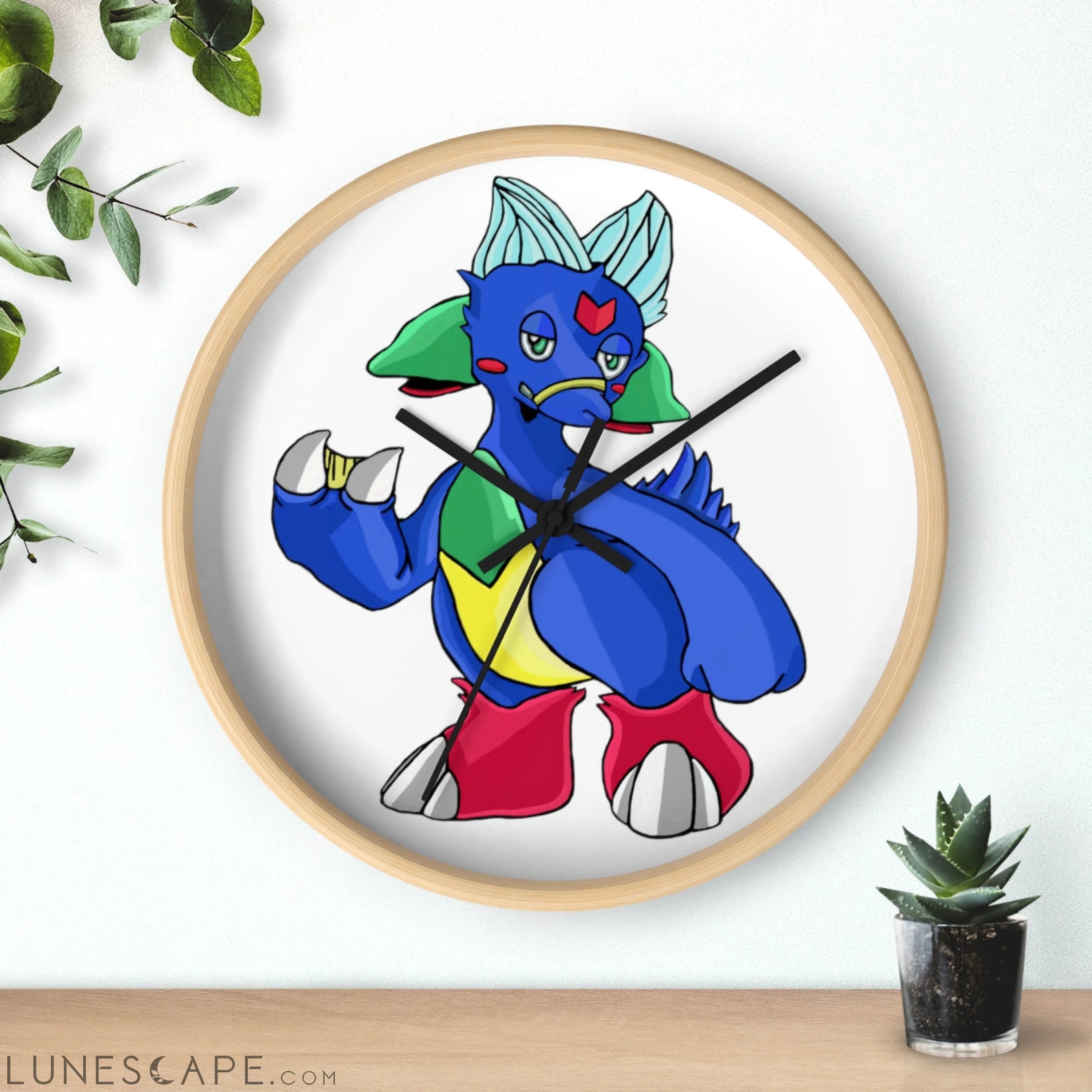 Duldi Wall clock LUNESCAPE