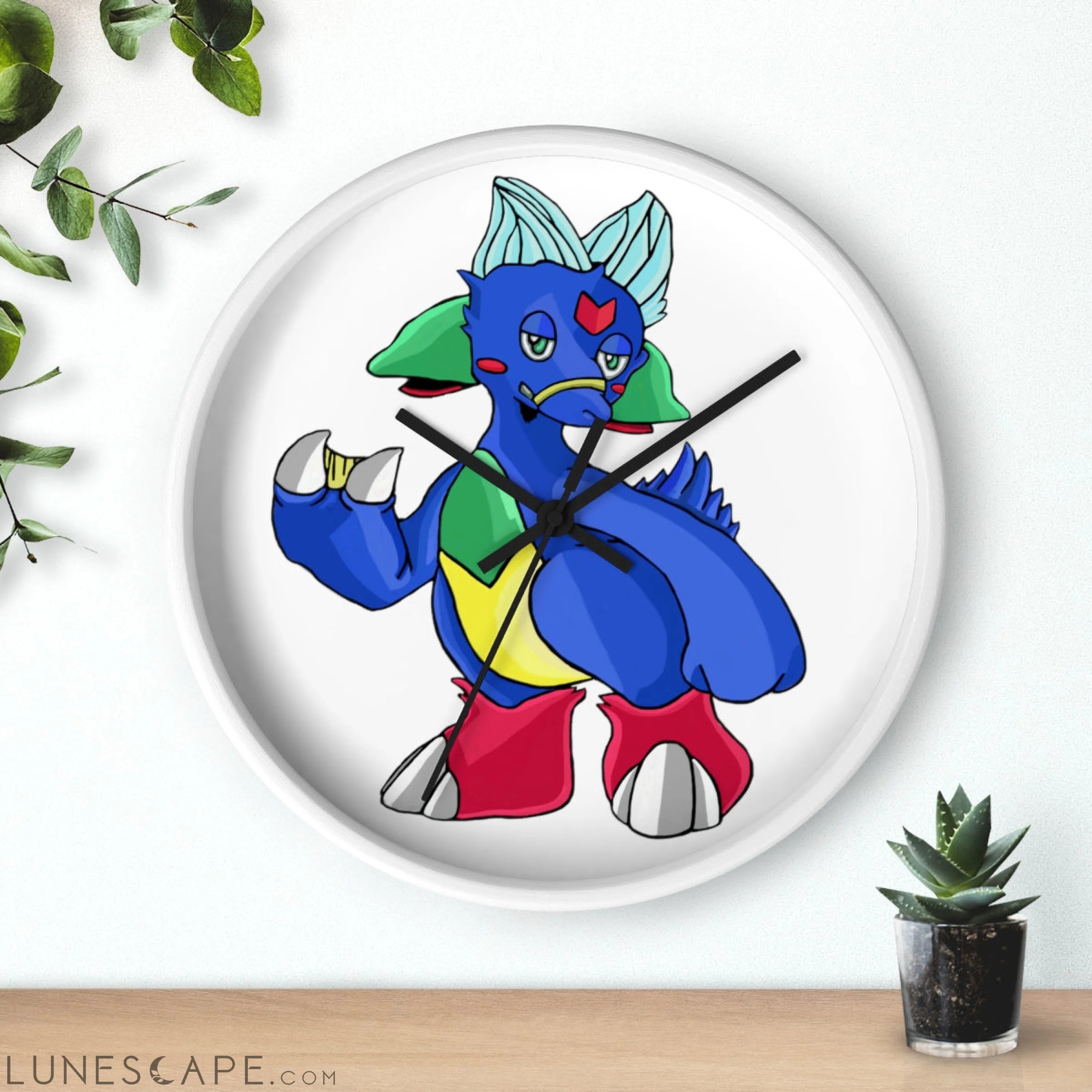 Duldi Wall clock LUNESCAPE