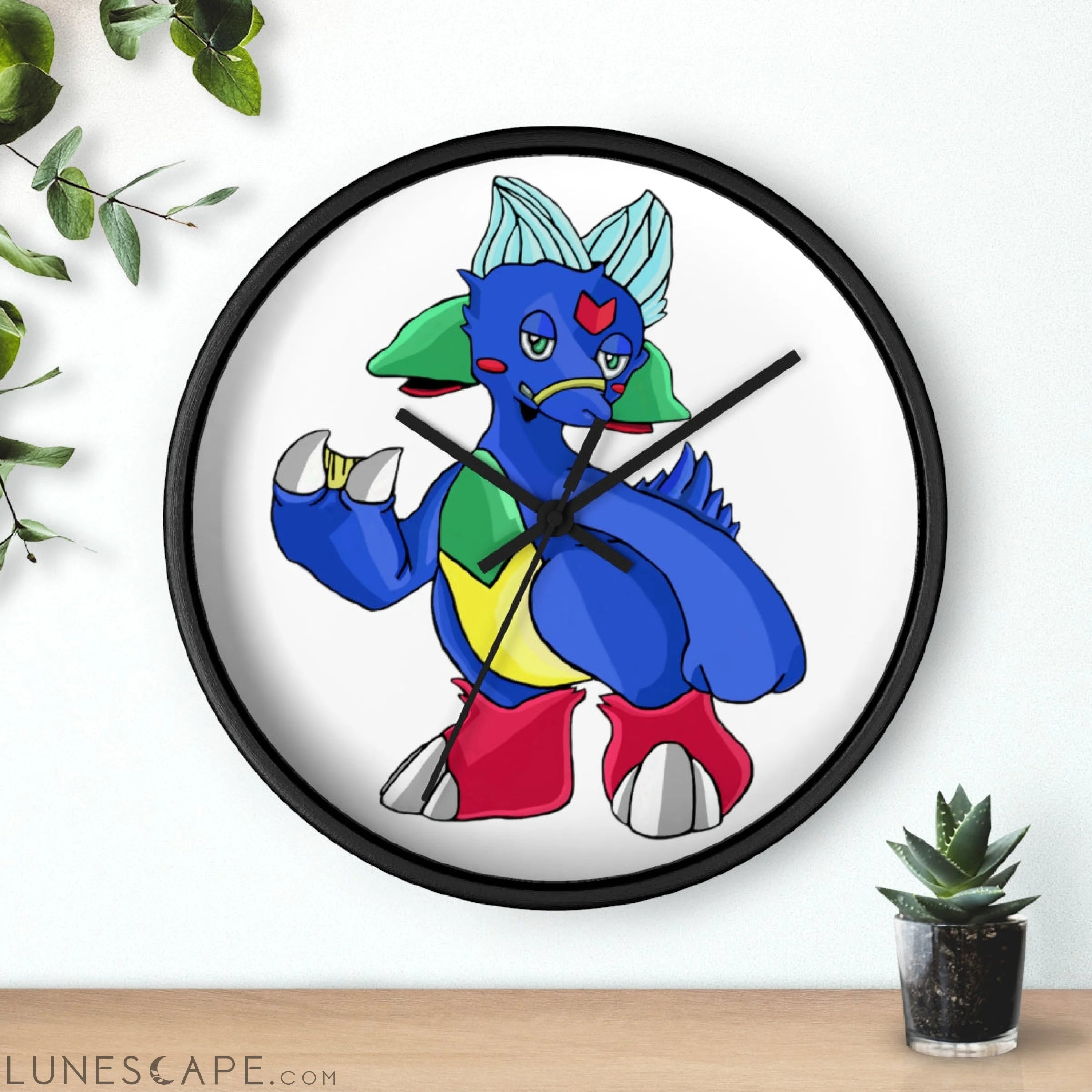 Duldi Wall clock LUNESCAPE