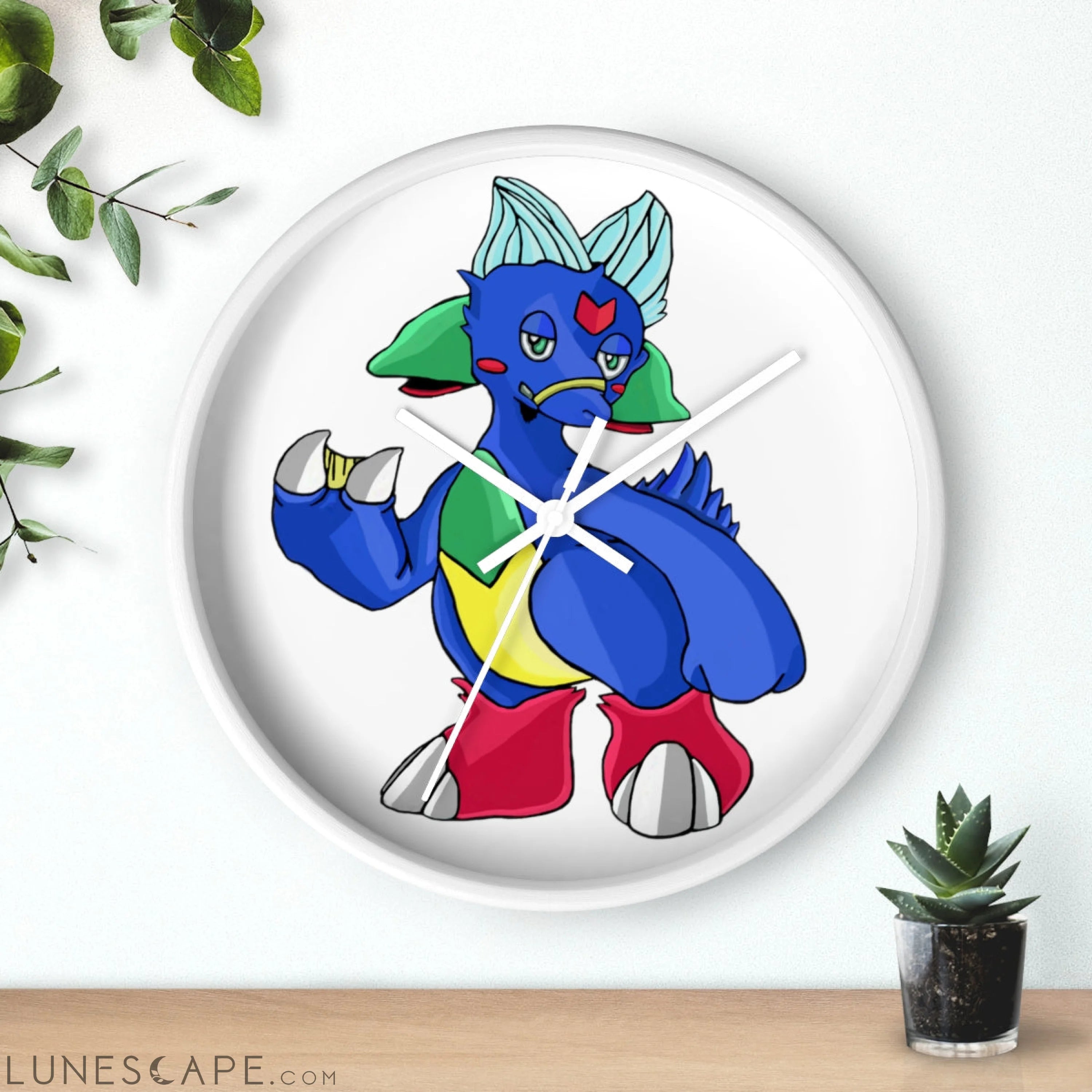 Duldi Wall clock LUNESCAPE