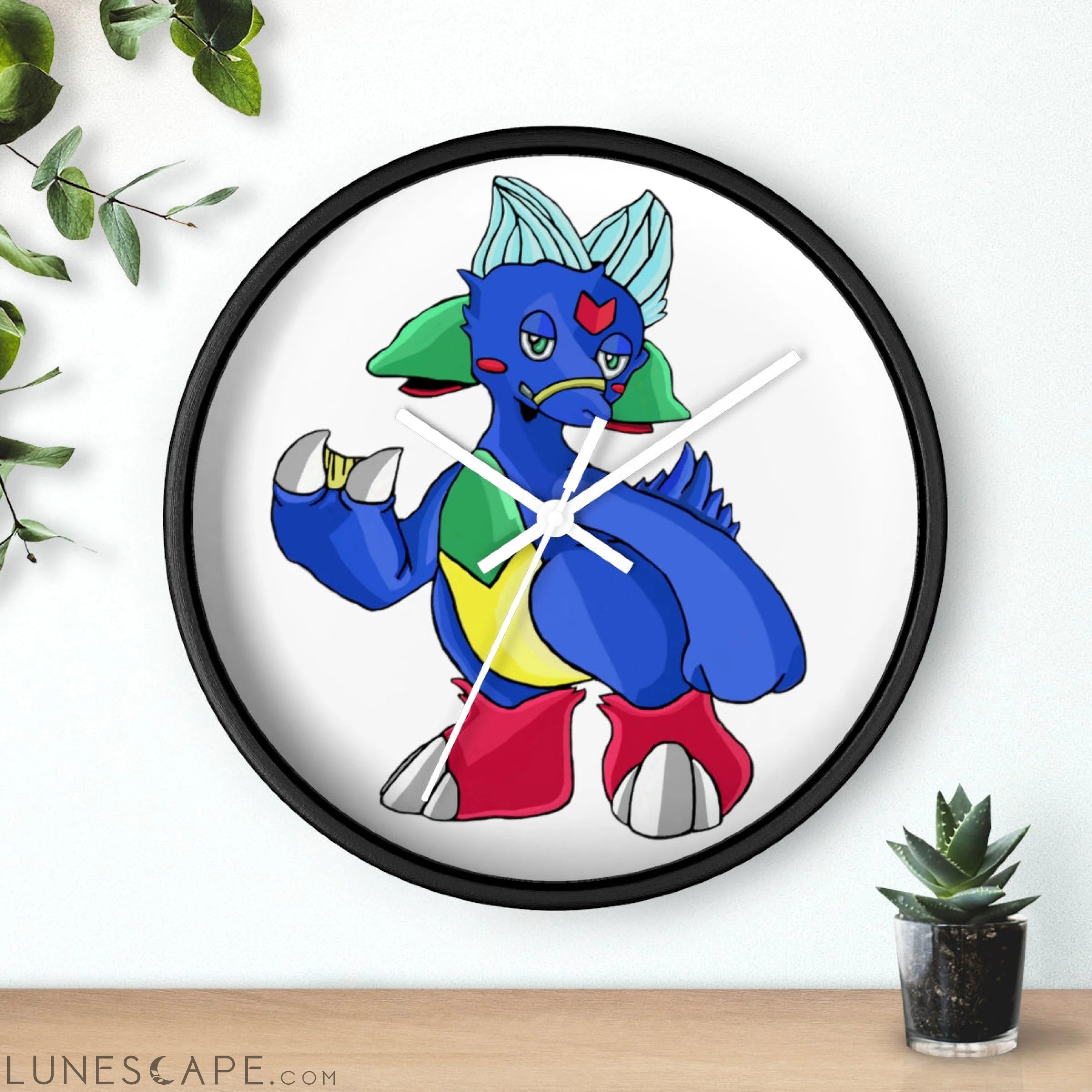 Duldi Wall clock LUNESCAPE