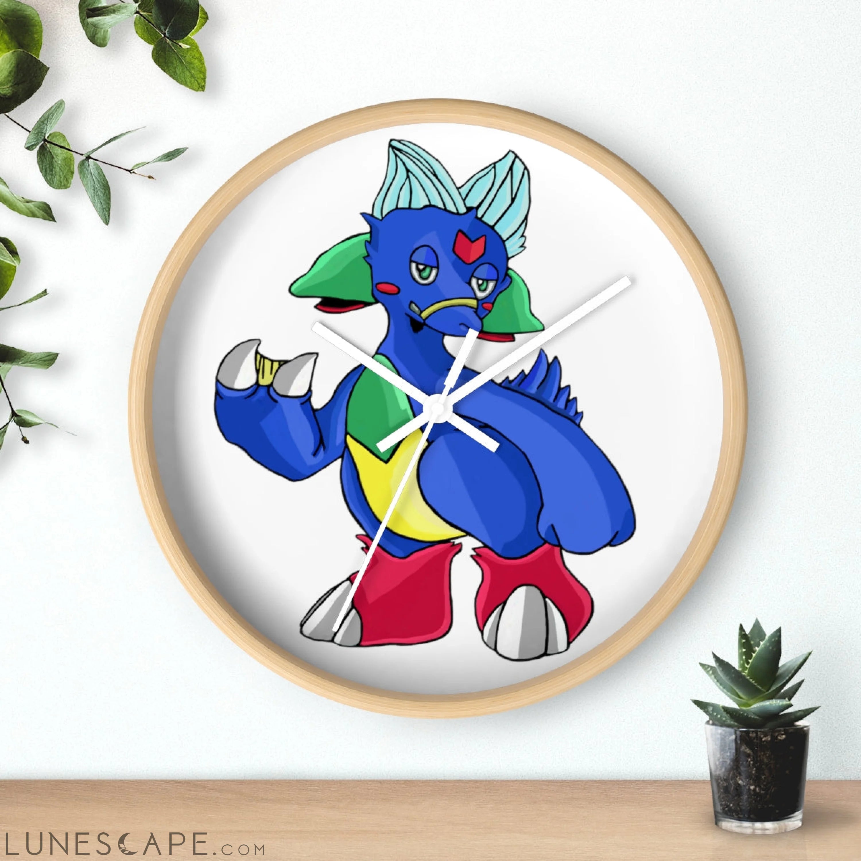 Duldi Wall clock LUNESCAPE
