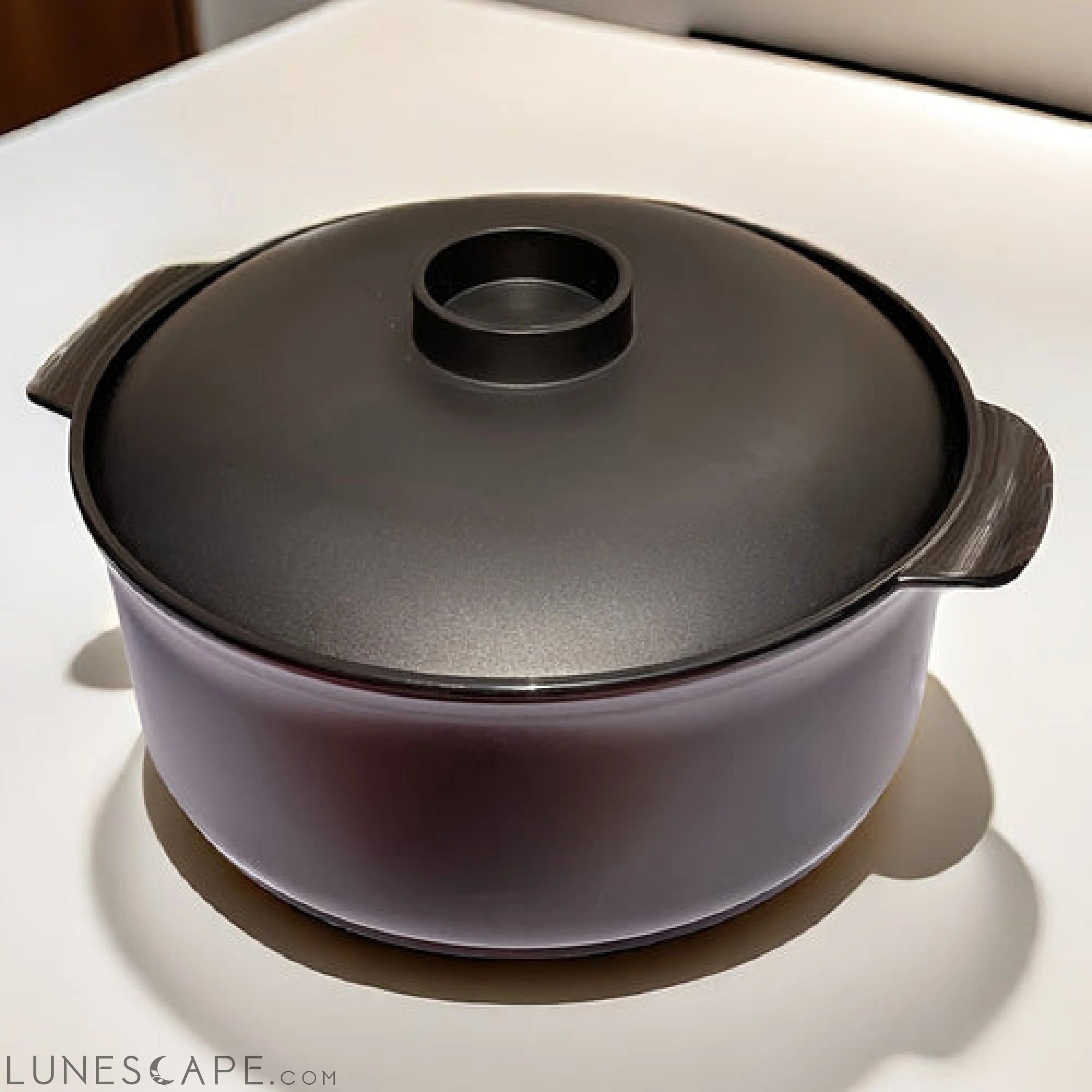 Durable NonSlip Microwave Safe Salad Bowl with Lid LUNESCAPE