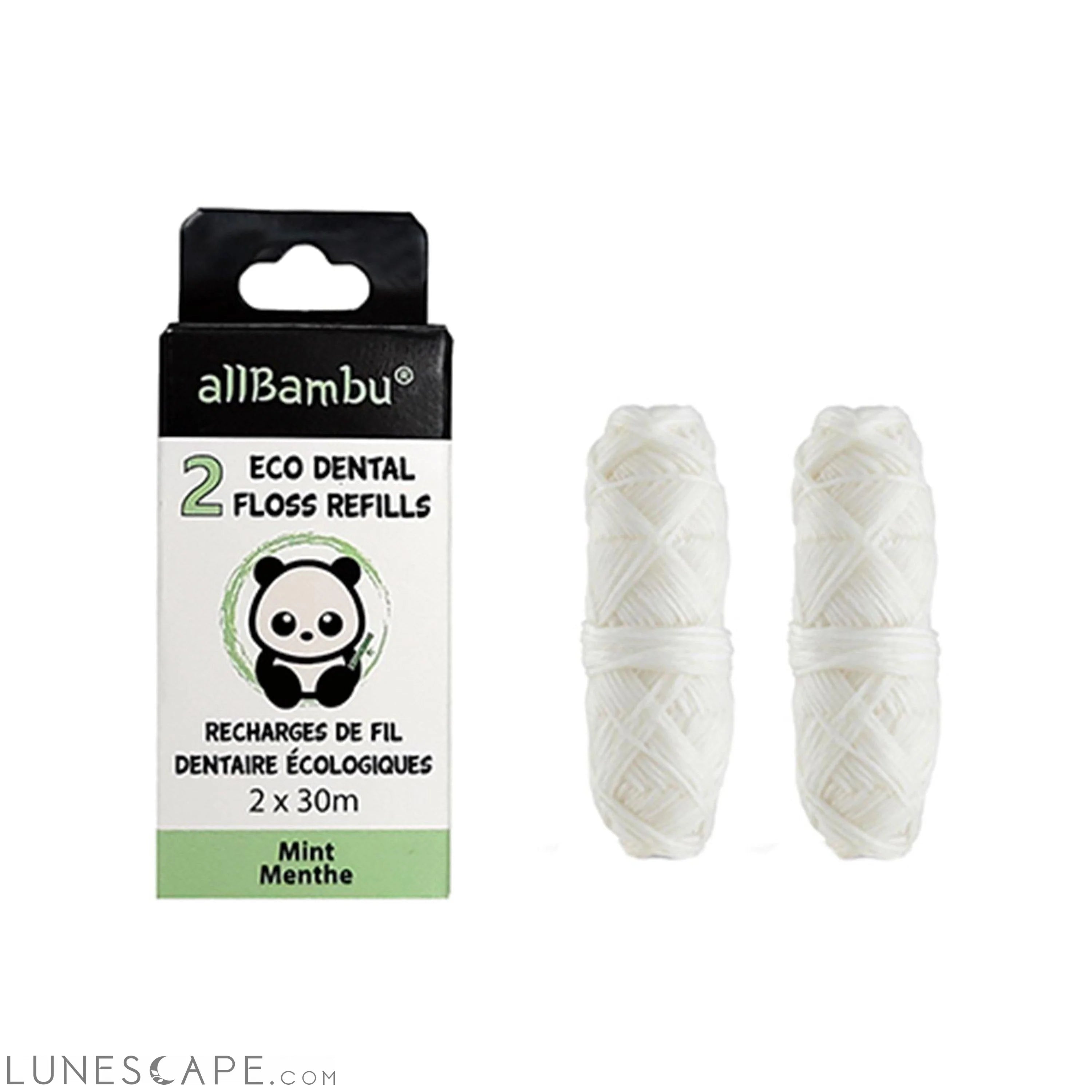 Eco Dental Floss Mint - Refills LUNESCAPE