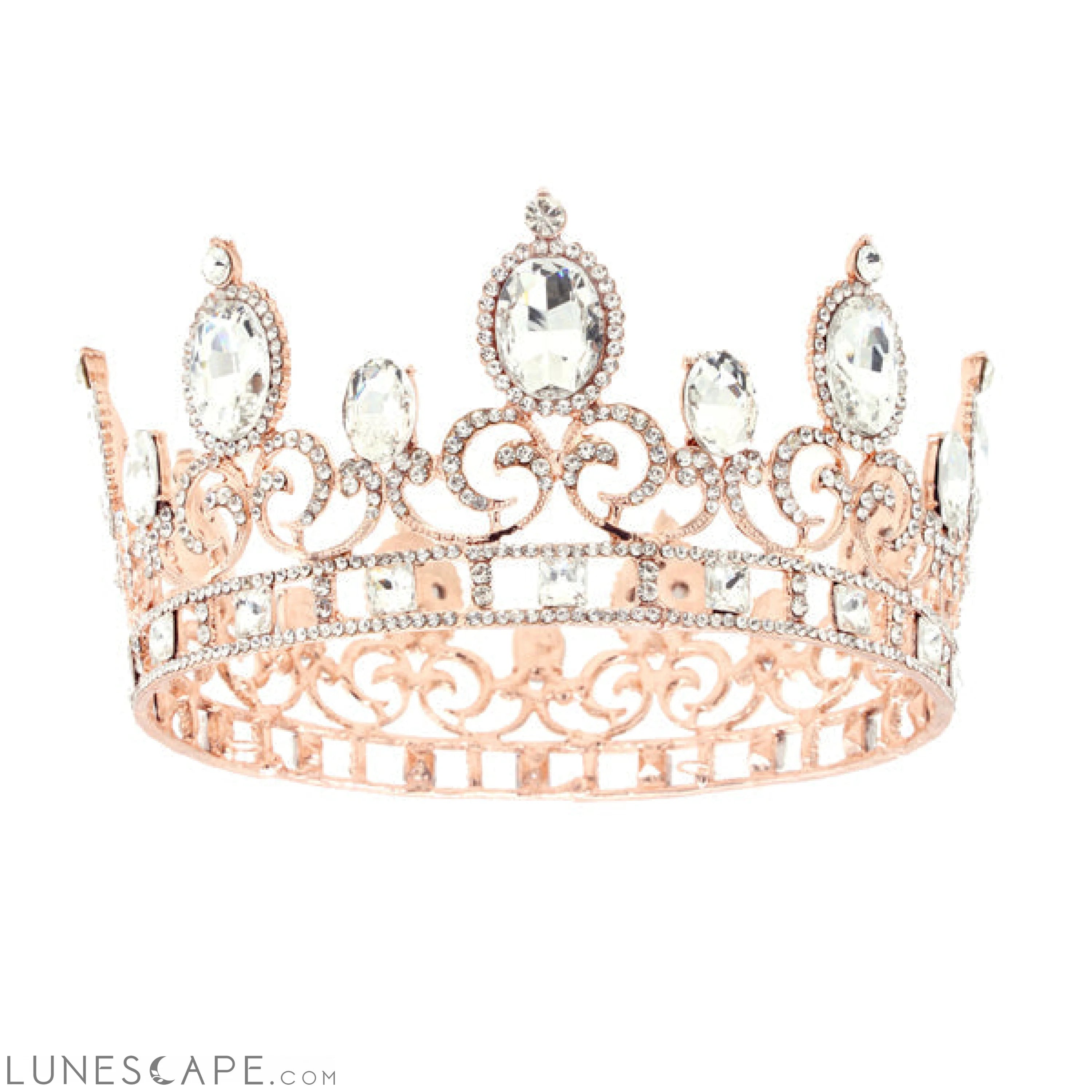 Elegant Crystal Crown LUNESCAPE