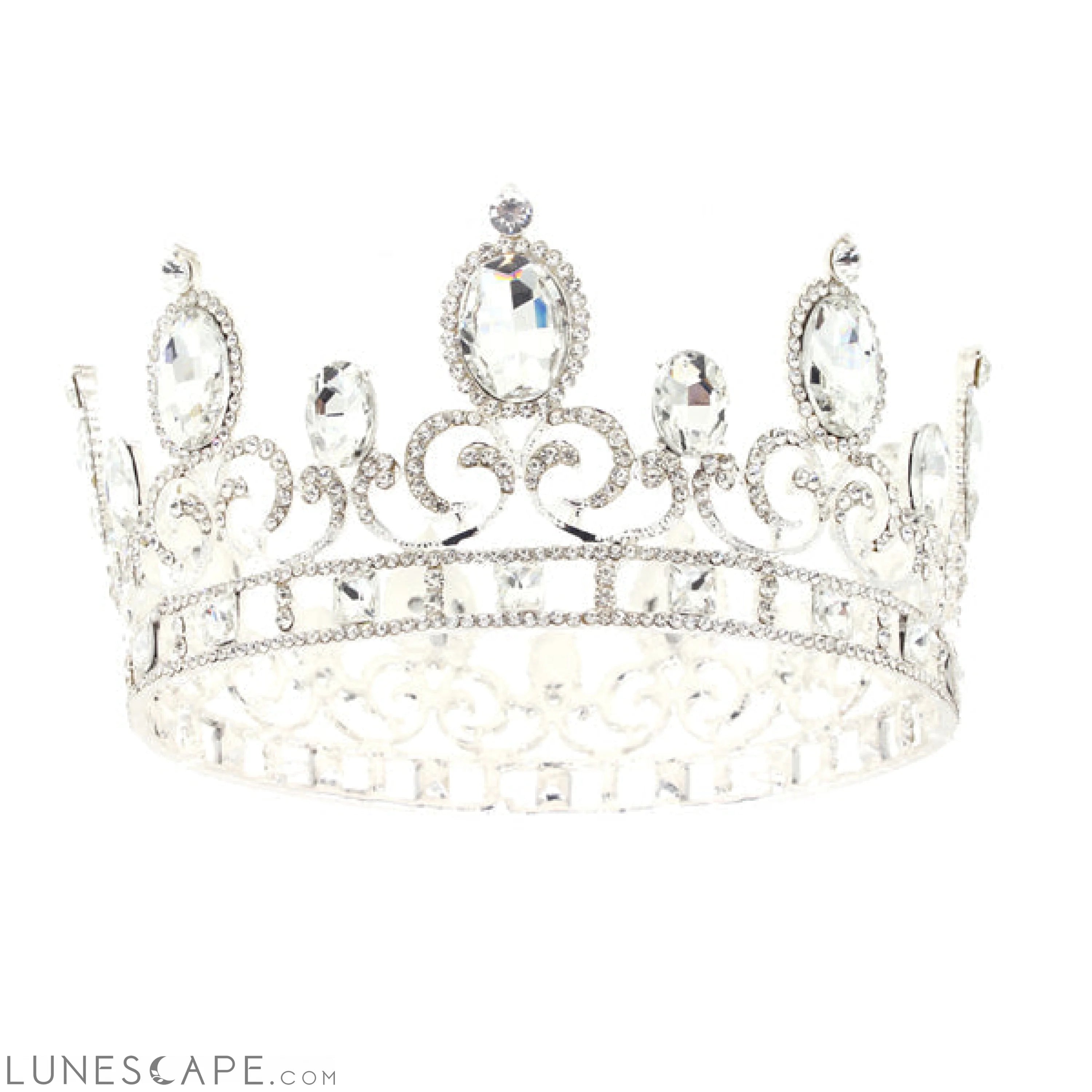 Elegant Crystal Crown LUNESCAPE