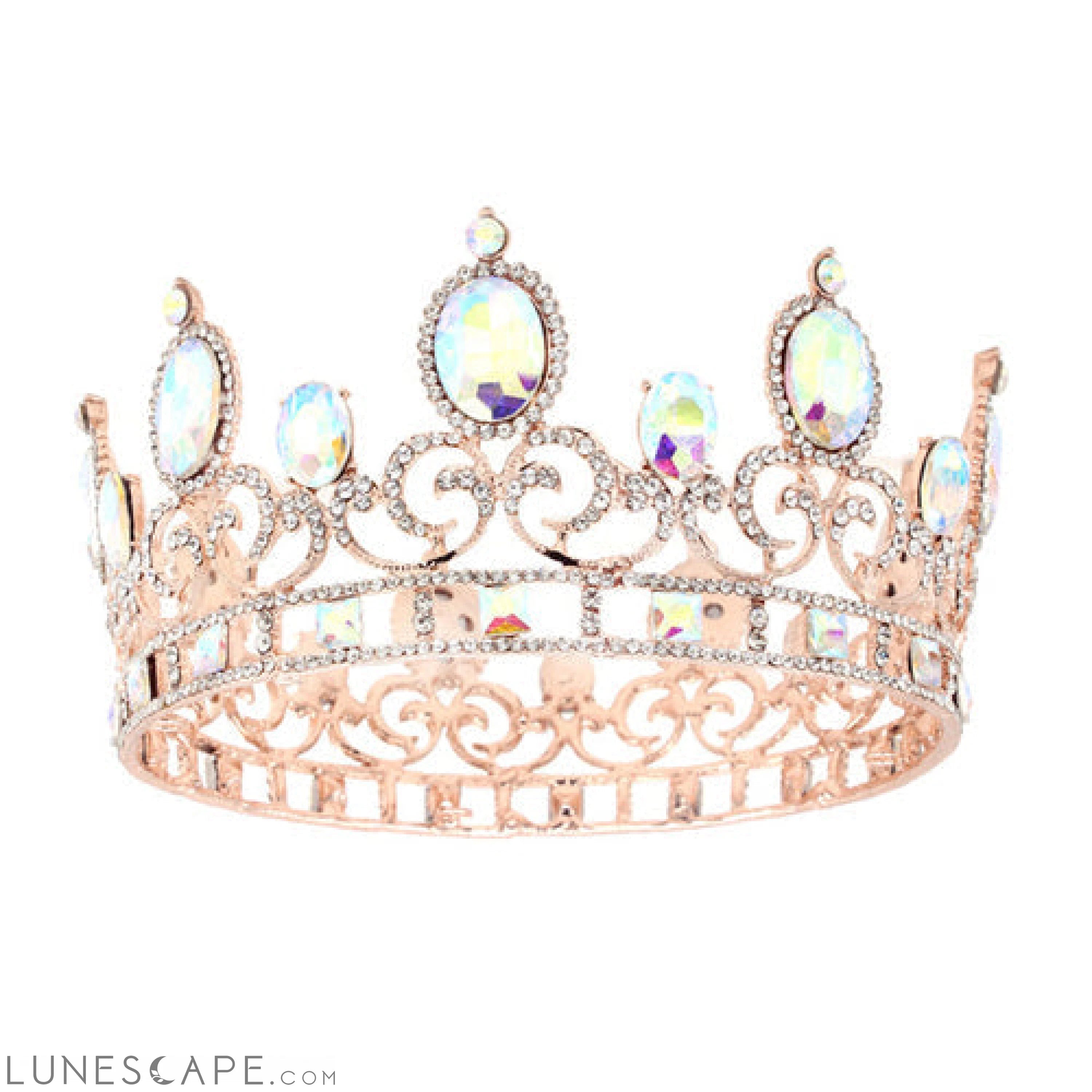 Elegant Crystal Crown LUNESCAPE
