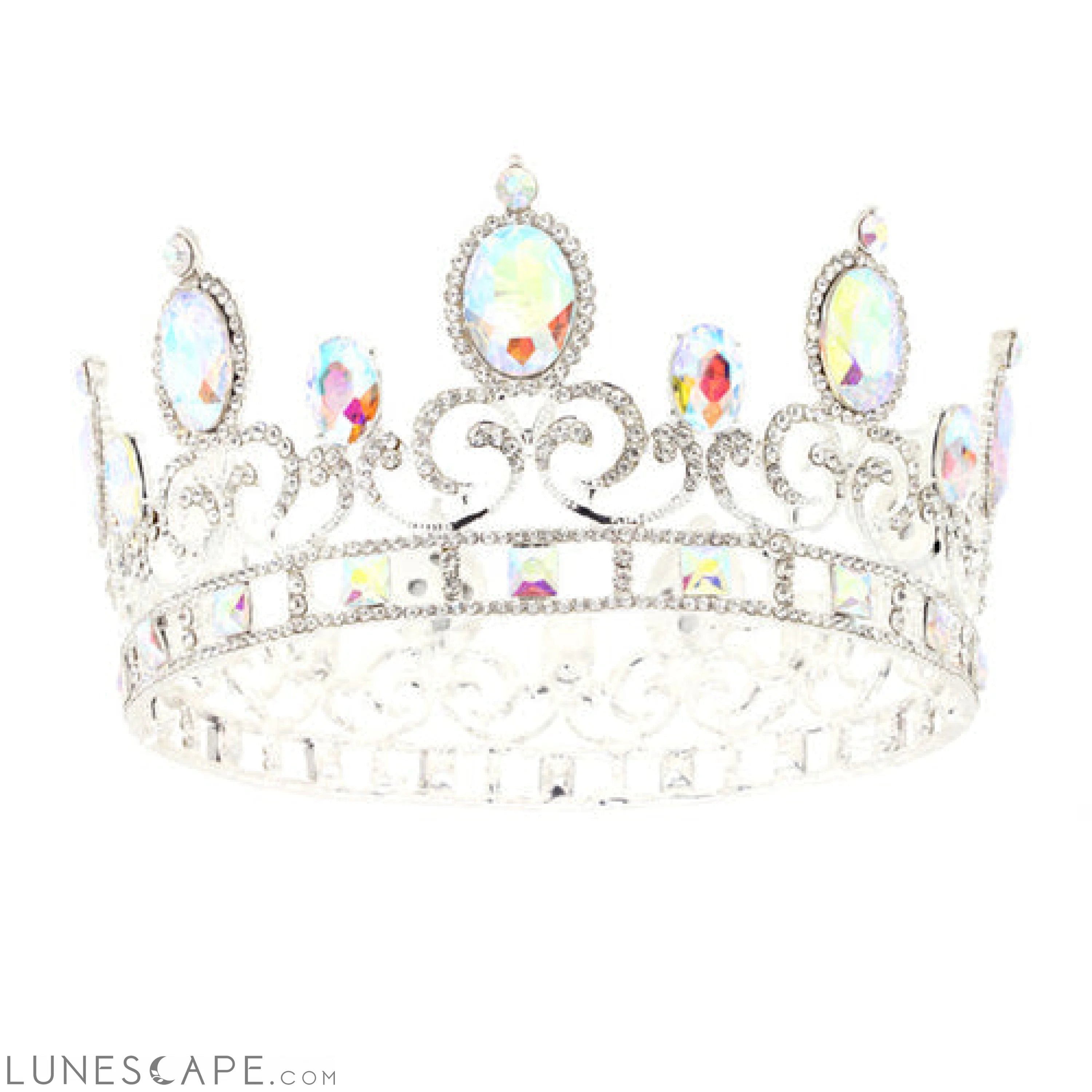 Elegant Crystal Crown LUNESCAPE