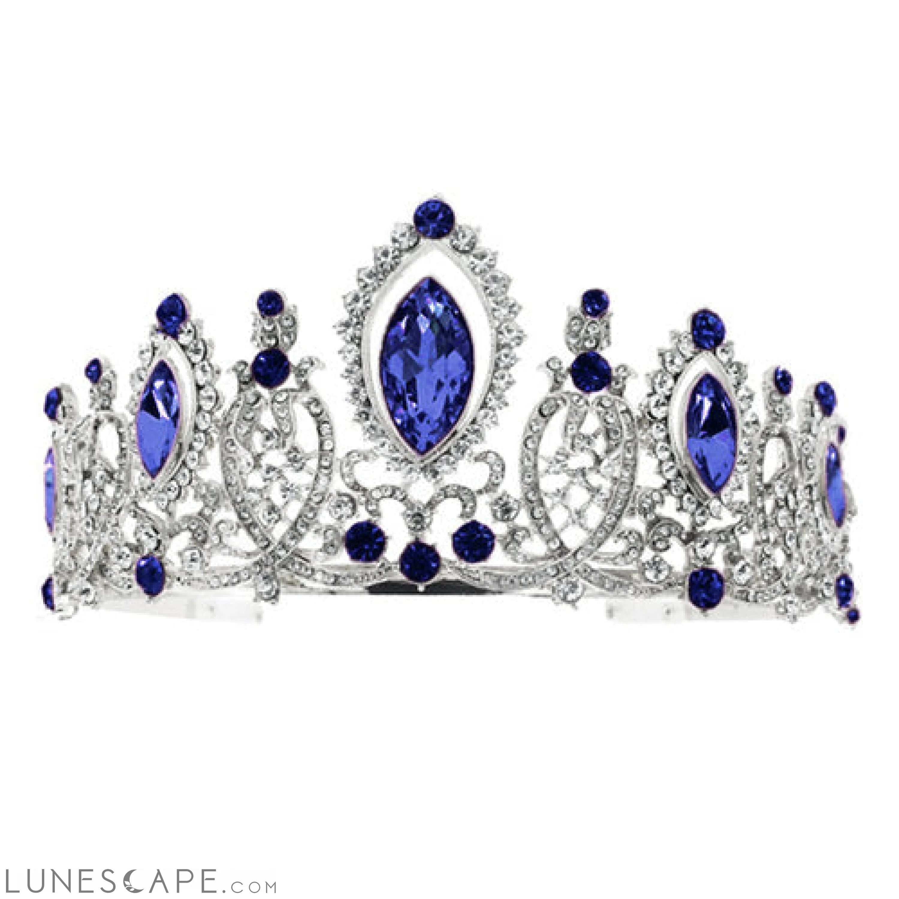Elegant Crystal Royal Crown LUNESCAPE