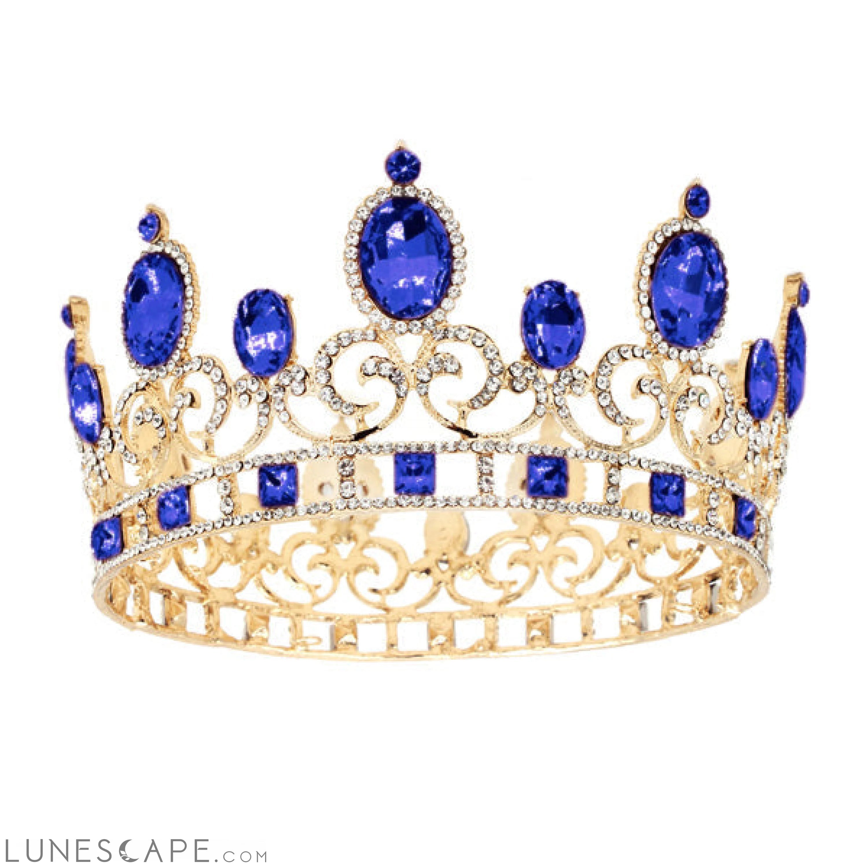 Elegant Crystal Tiara LUNESCAPE