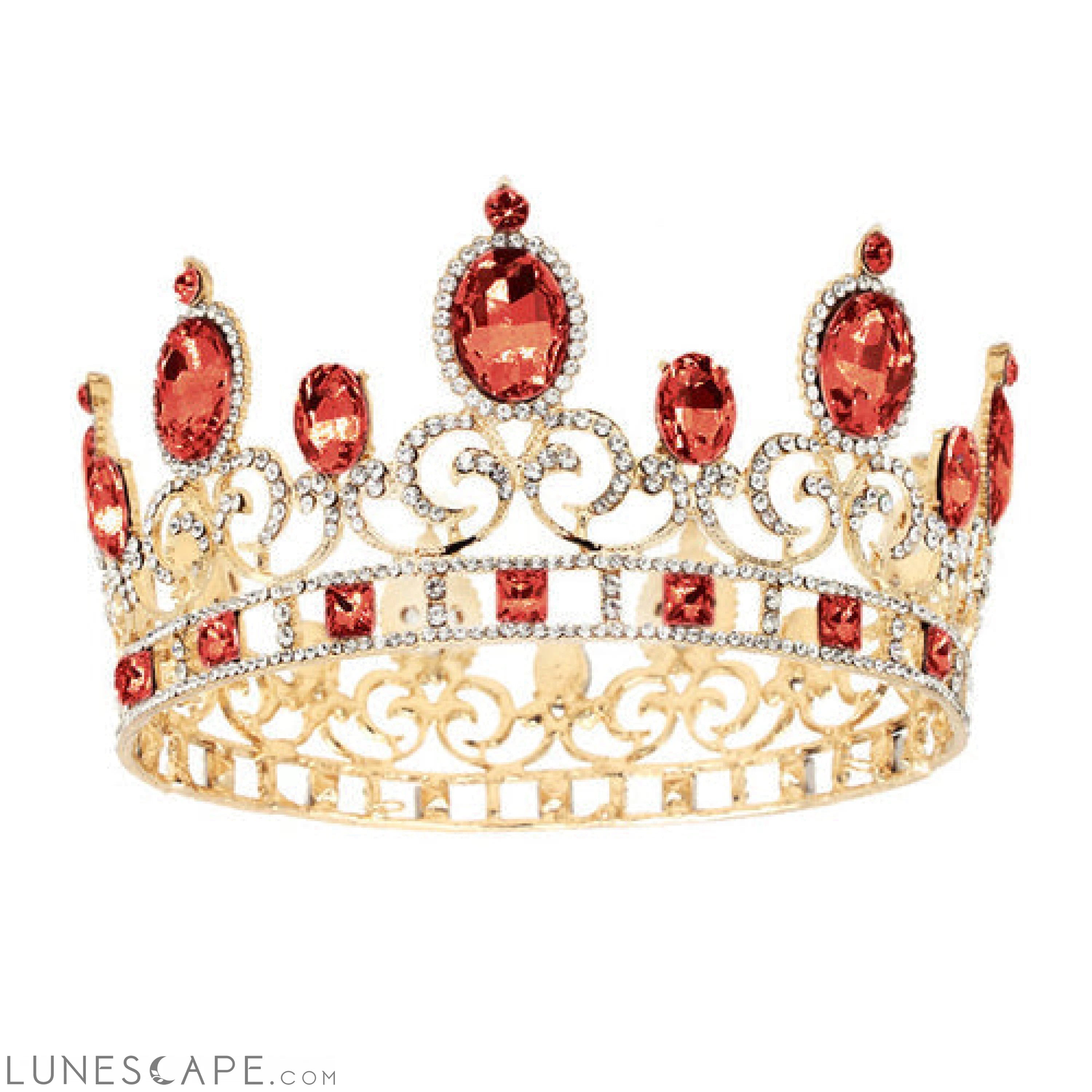 Elegant Crystal Tiara LUNESCAPE