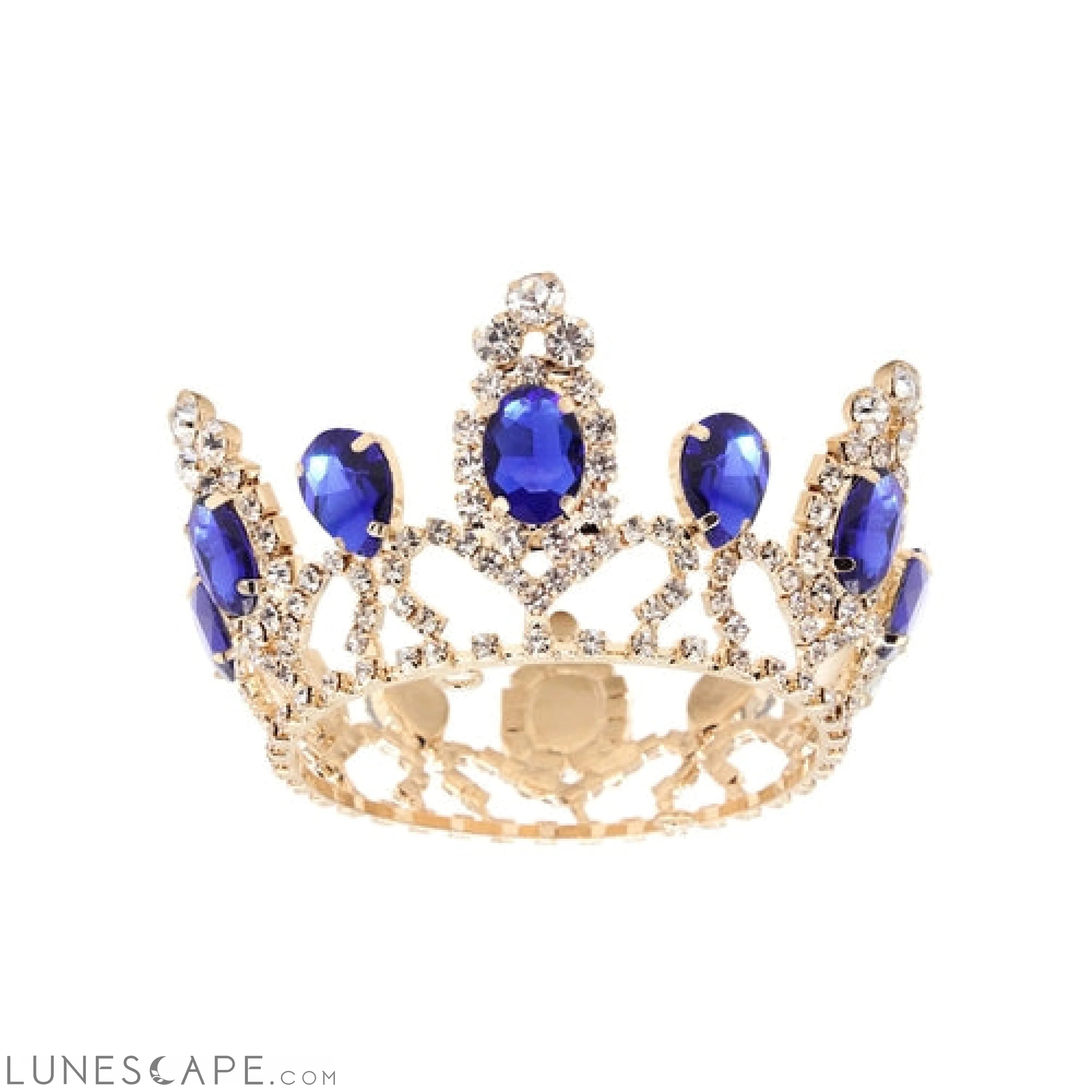 Elegant Gemstone Crown LUNESCAPE