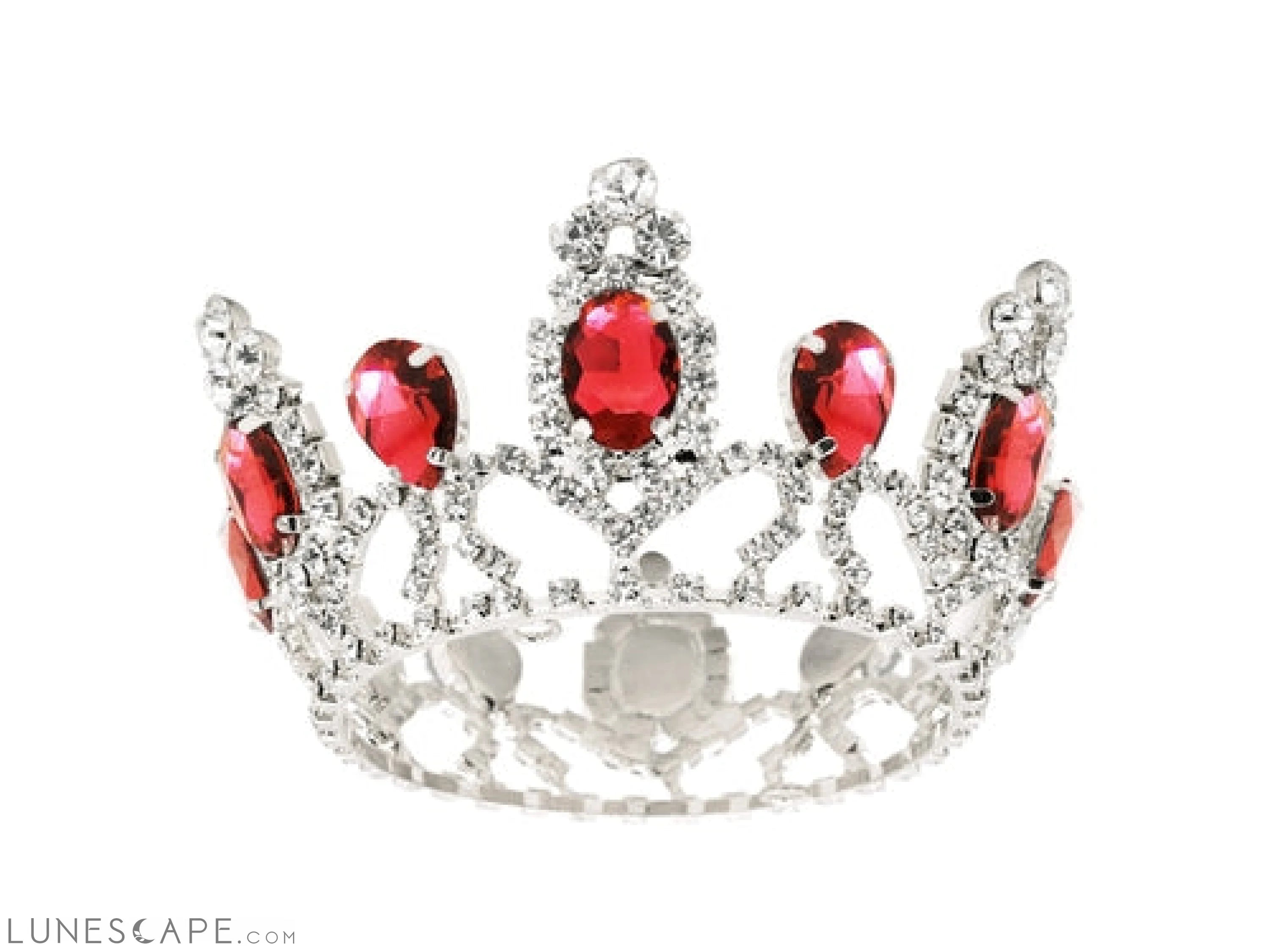 Elegant Gemstone Crown LUNESCAPE