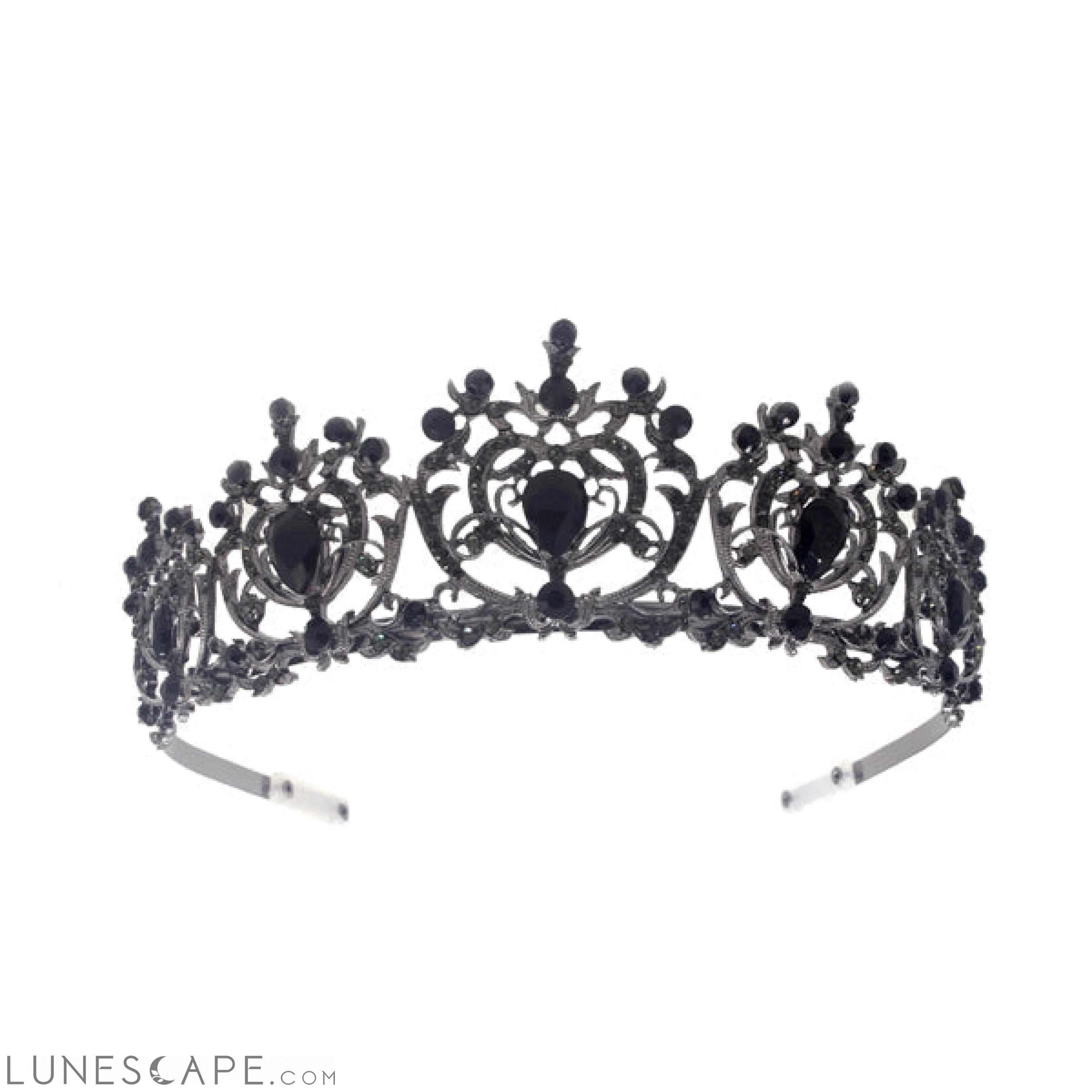 Elegant Gemstone Tiara LUNESCAPE