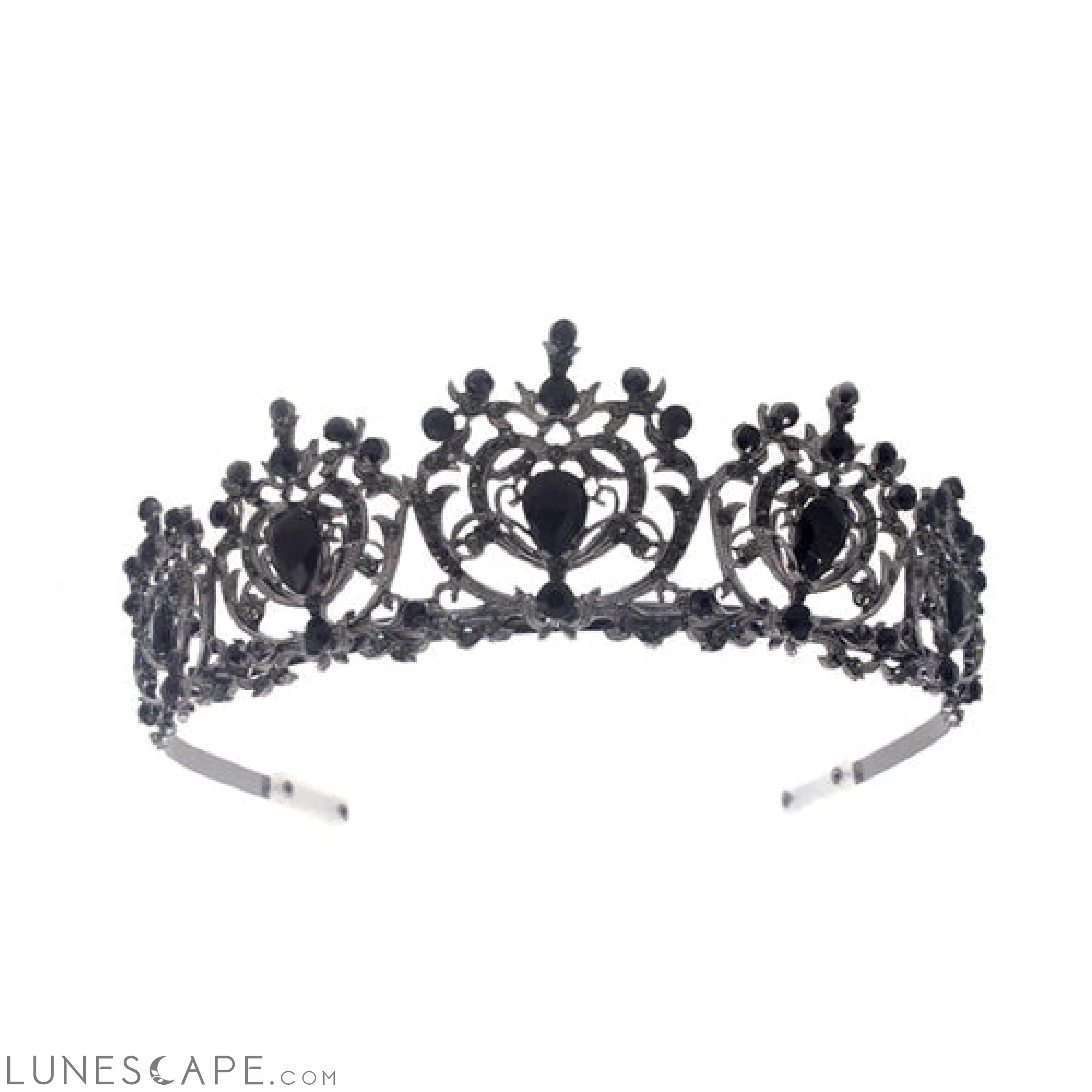 Elegant Gemstone Tiara LUNESCAPE