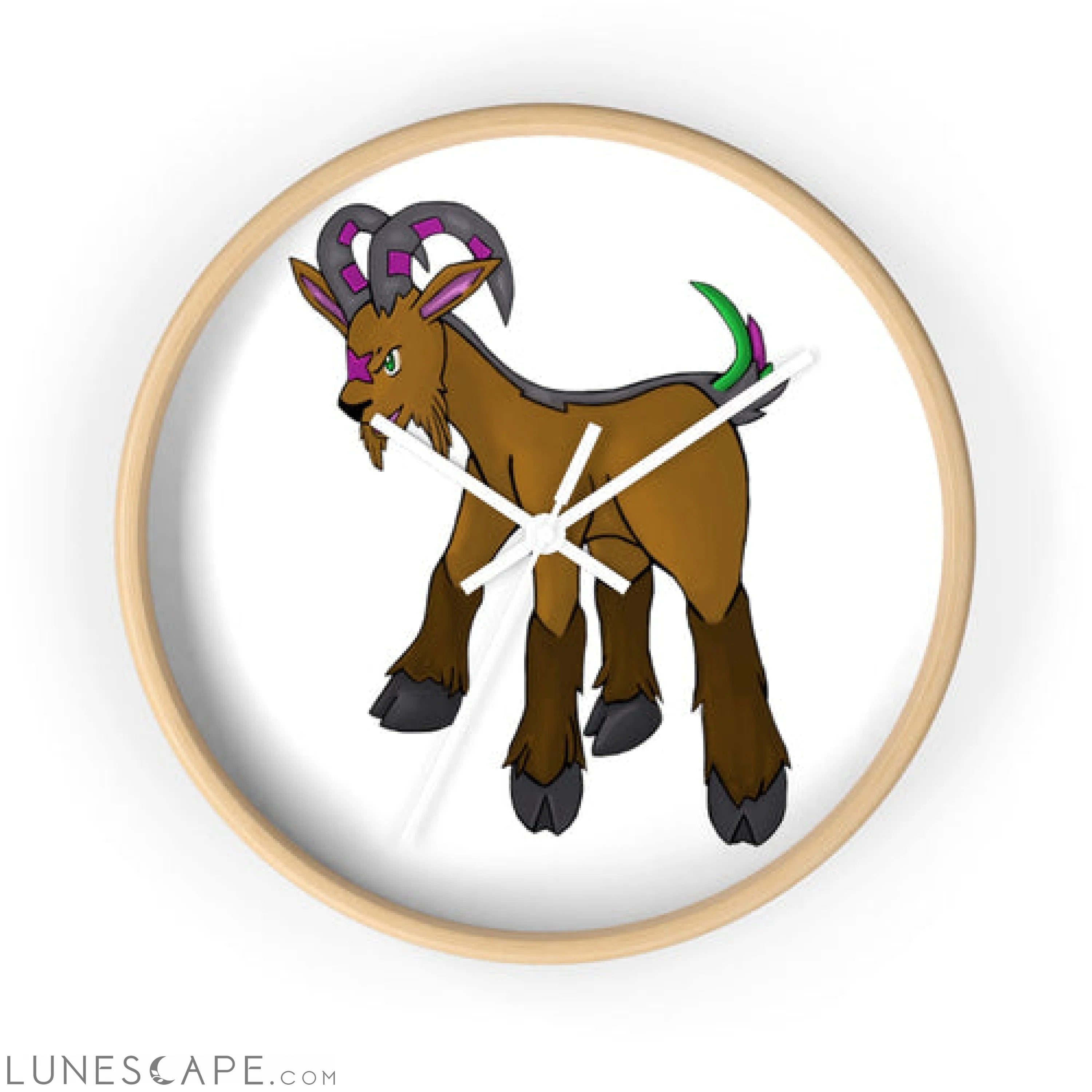Elkwok Wall clock LUNESCAPE