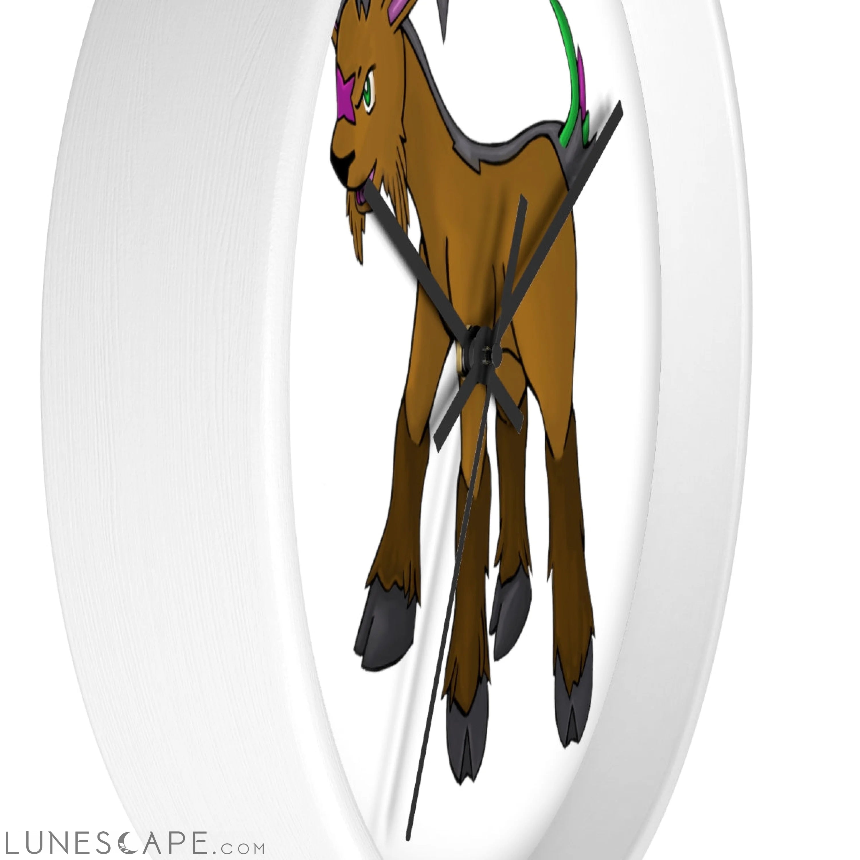 Elkwok Wall clock LUNESCAPE
