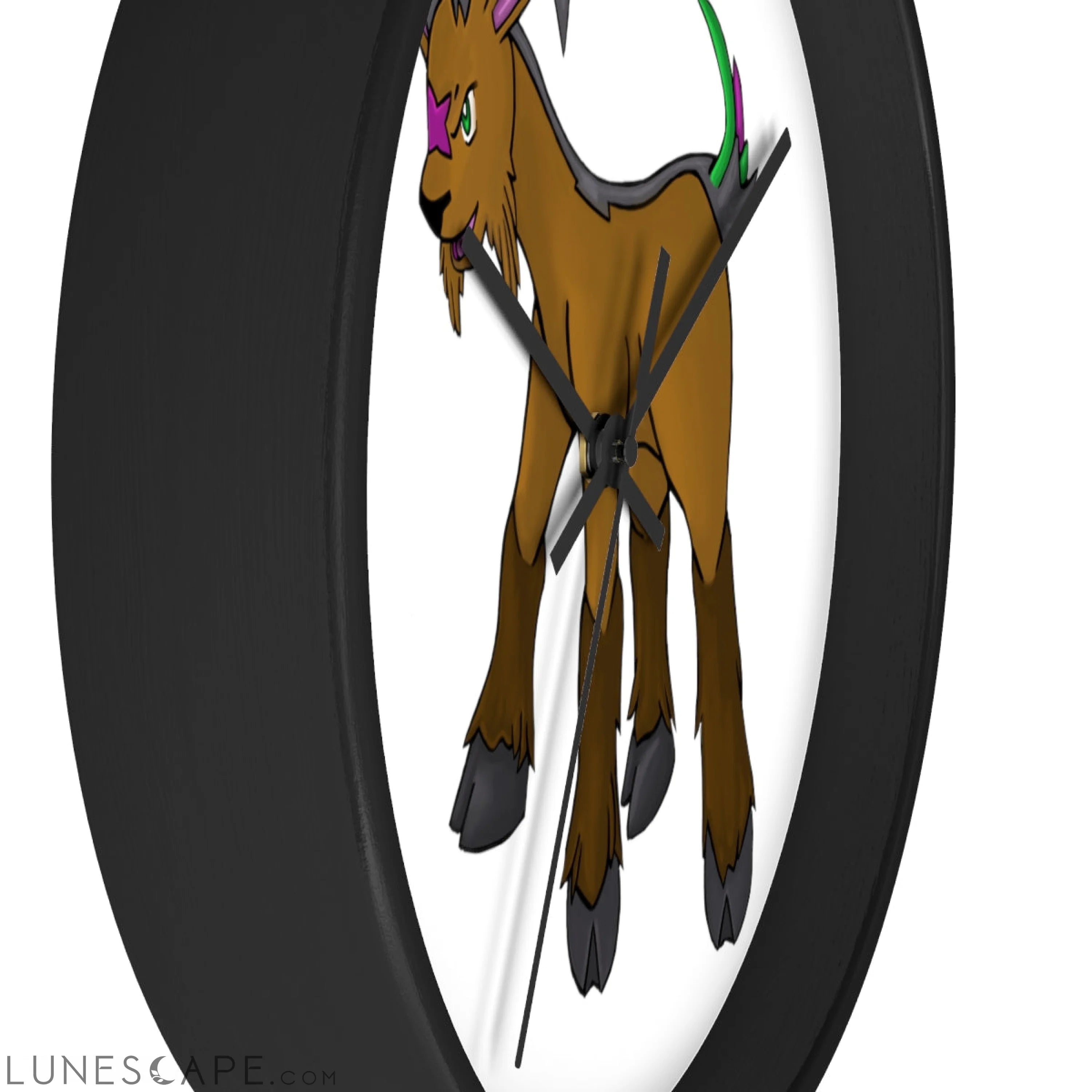 Elkwok Wall clock LUNESCAPE